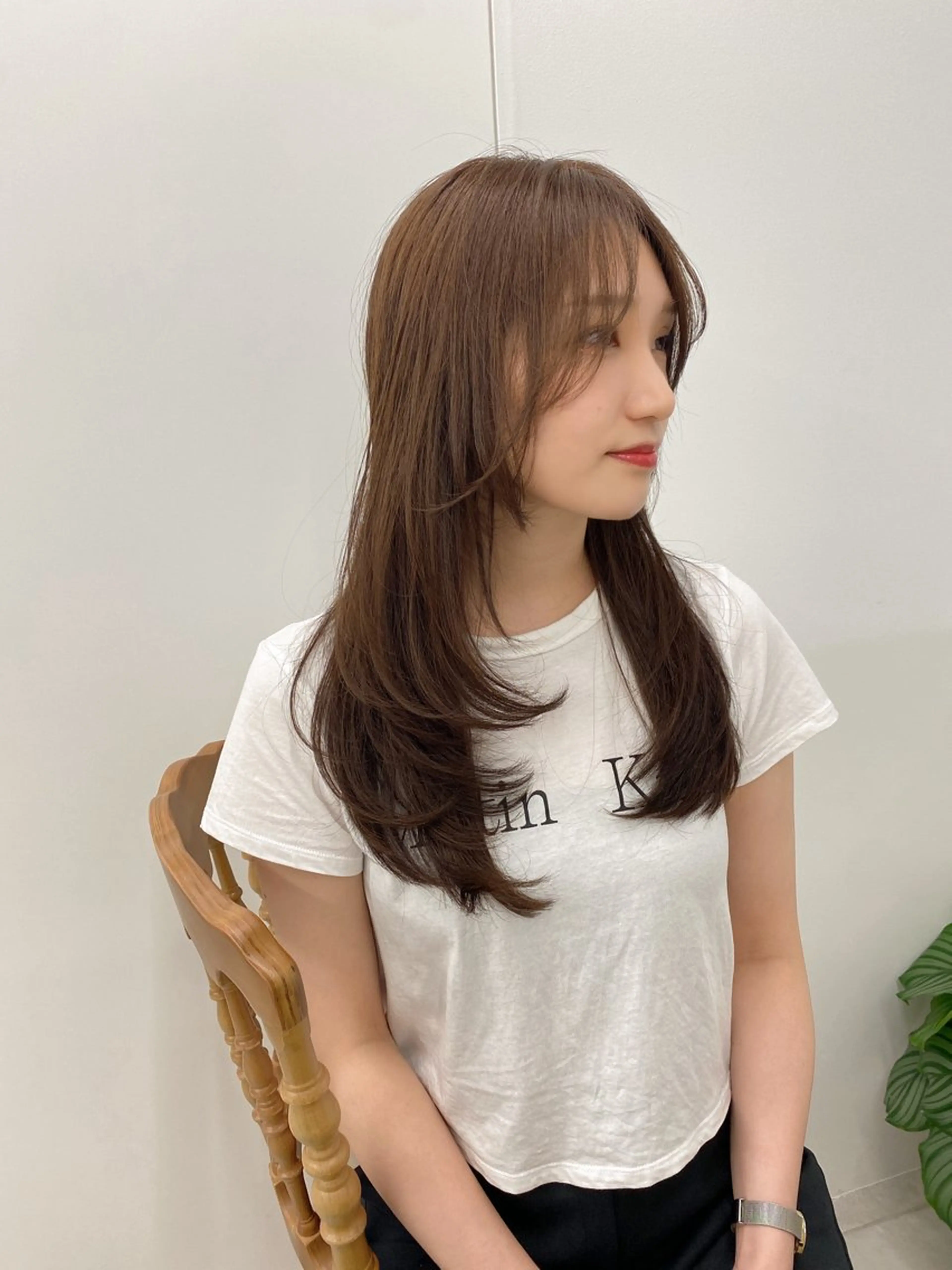 セミロング カラー ヘアアレンジ カット ヘアカラー トリートメント 【代表】 たき〜のヘアスタイル