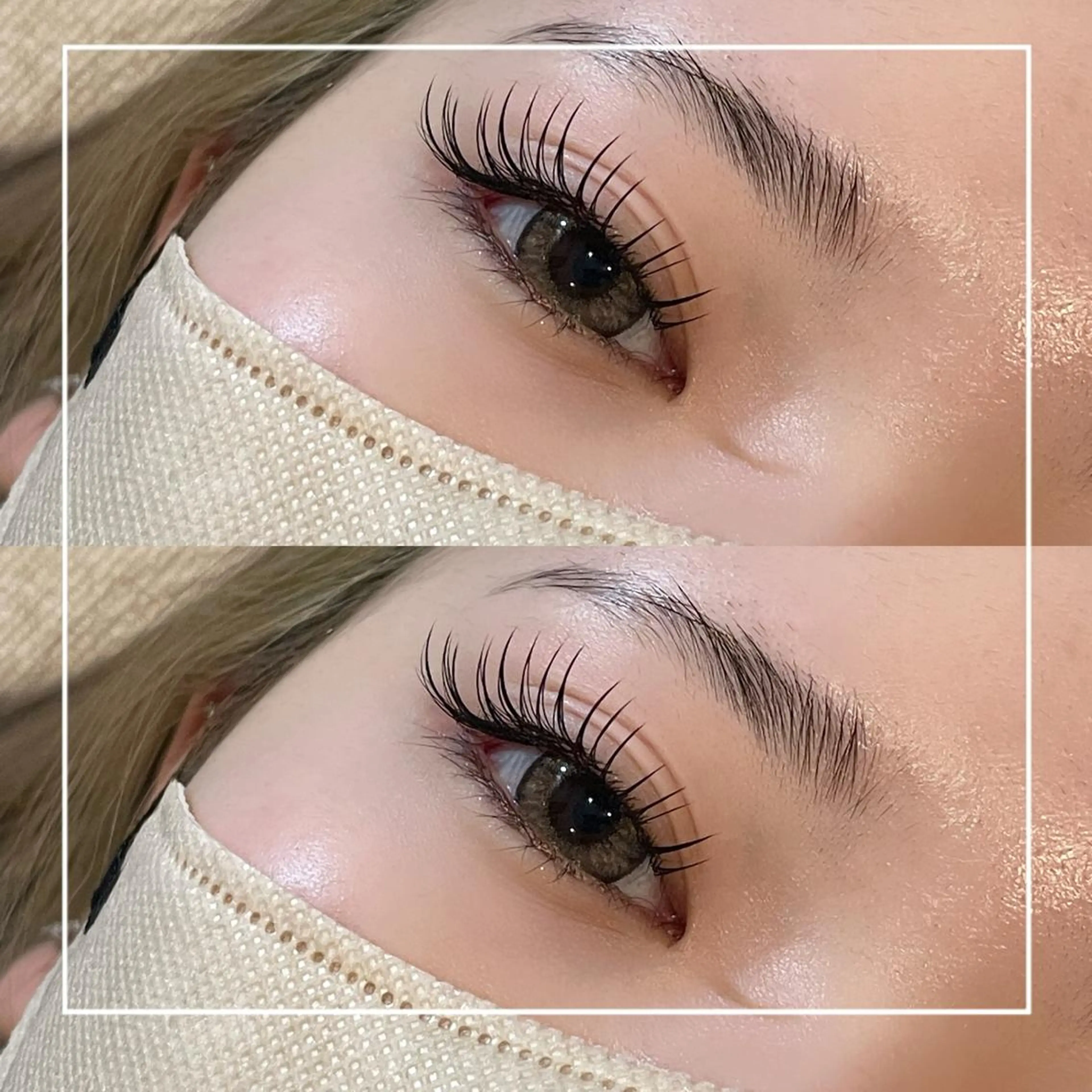 マツエク・マツパ フラットラッシュ ナチュラル pour voursのマツエク・マツパデザイン