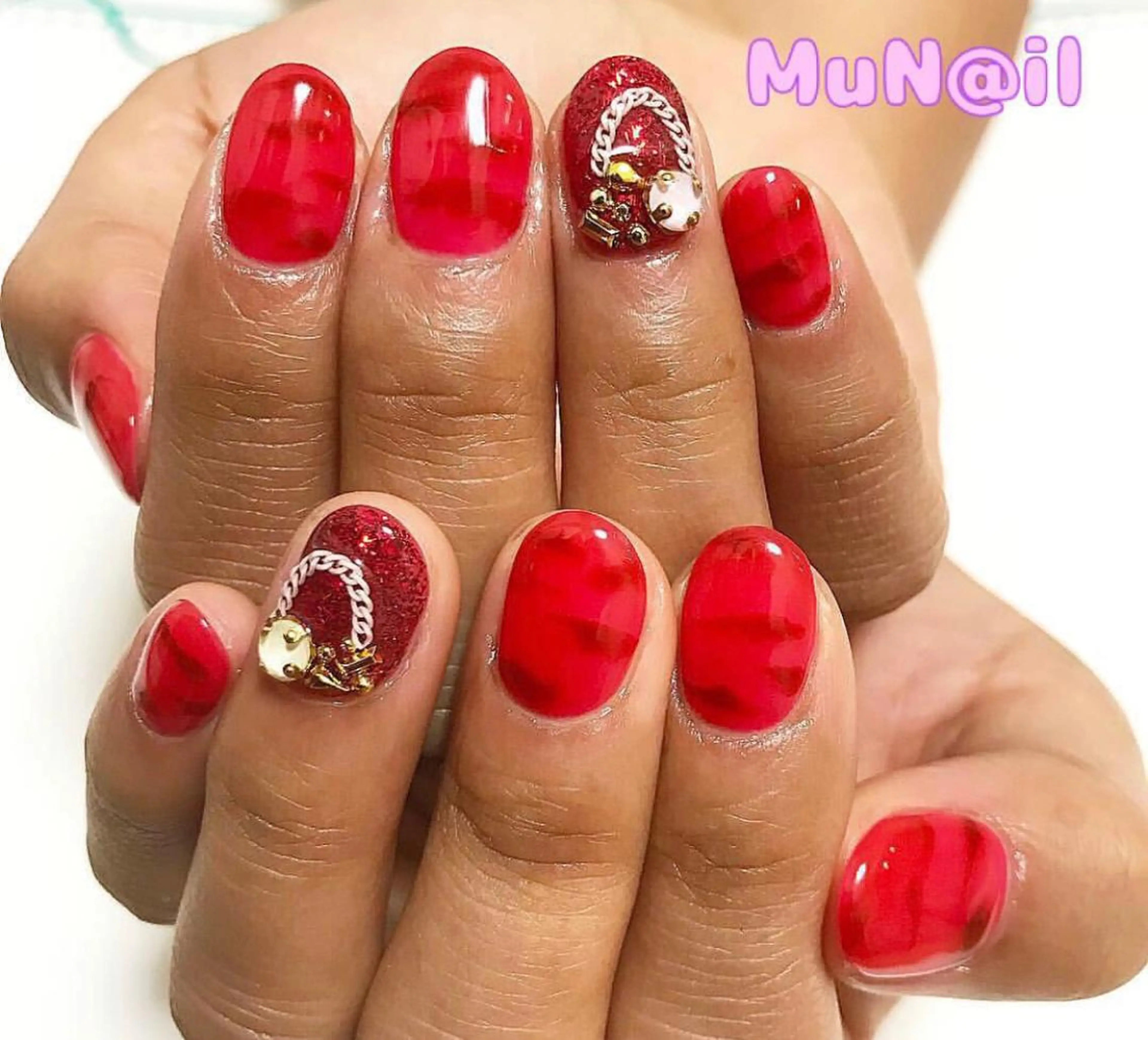 ネイル Munail サロン所属・むねいる nail salonのネイルデザイン