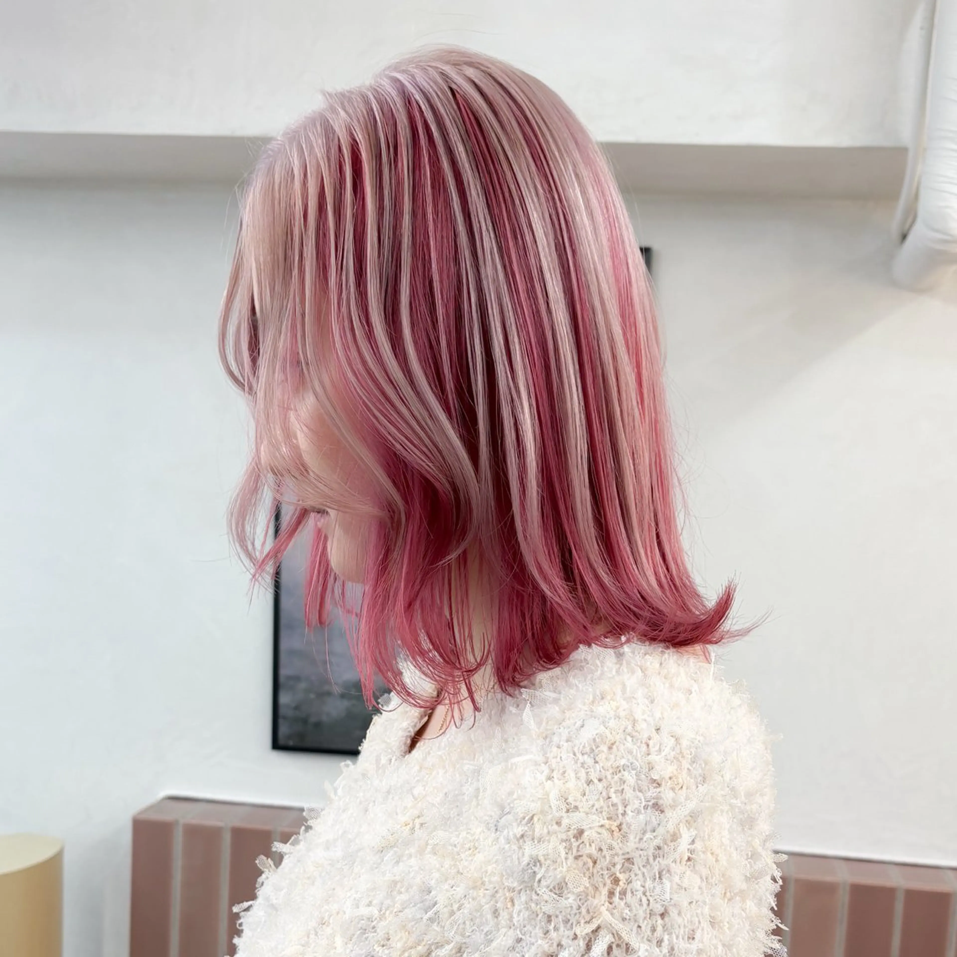 ショート ヘアカラー トリートメント 🚨ダメージ最小限ブ リーチ特化🚨ミユウのヘアスタイル