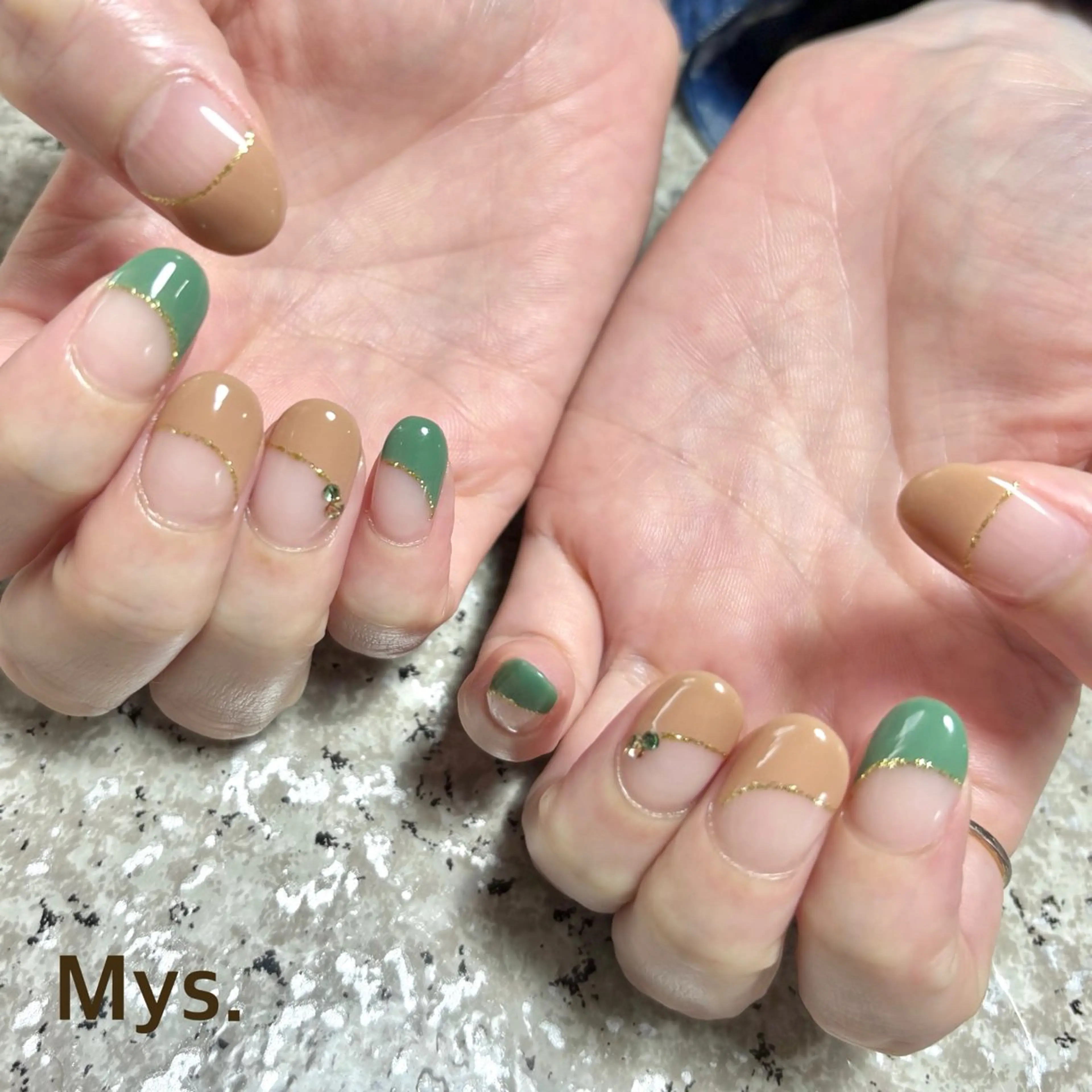 ネイル ハンドネイル Mys. 三上紗紀のネイルデザイン