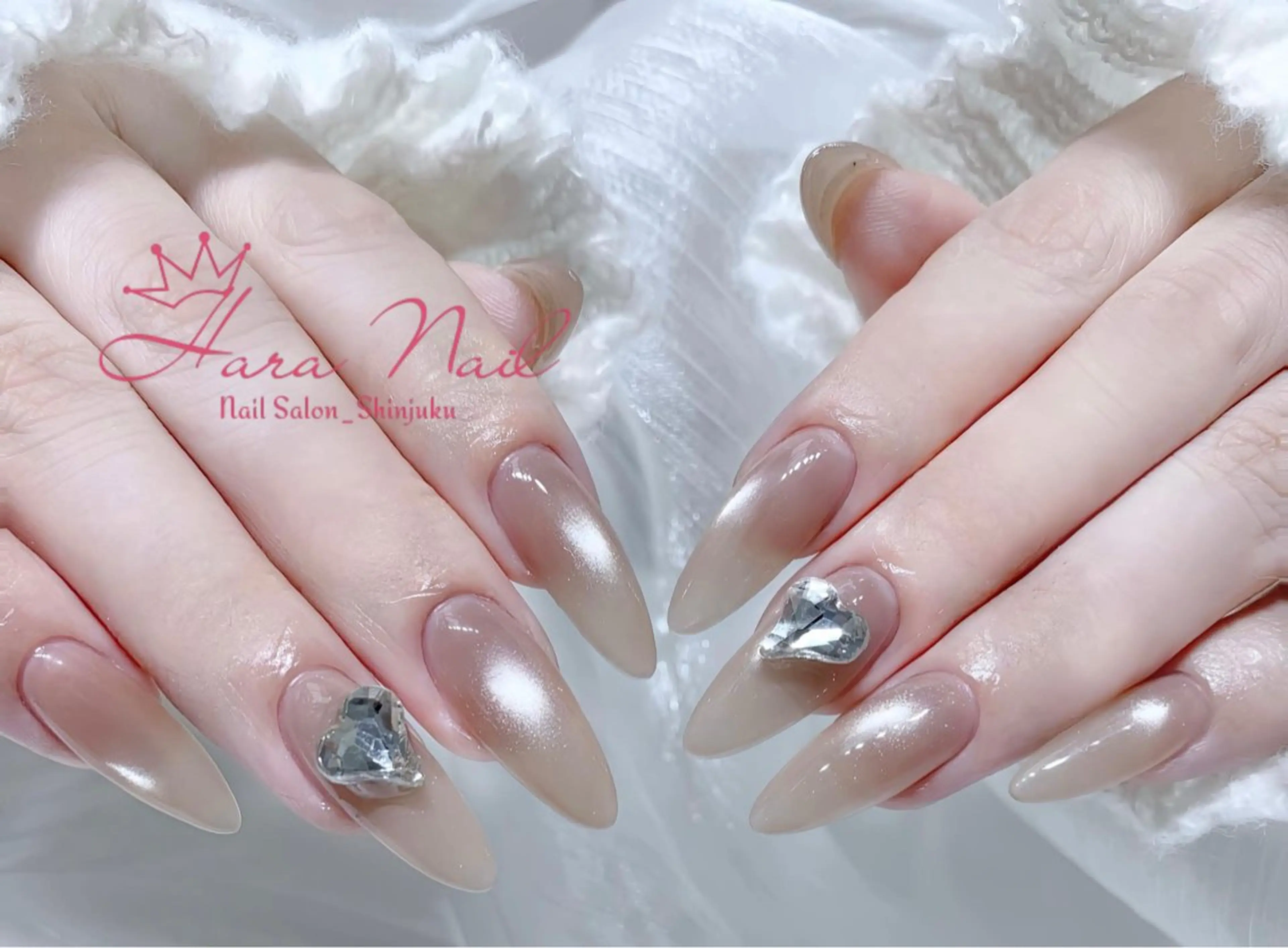ネイル ハンドネイル ハンドケア Hara Nail 【パラジェル使用】のネイルデザイン