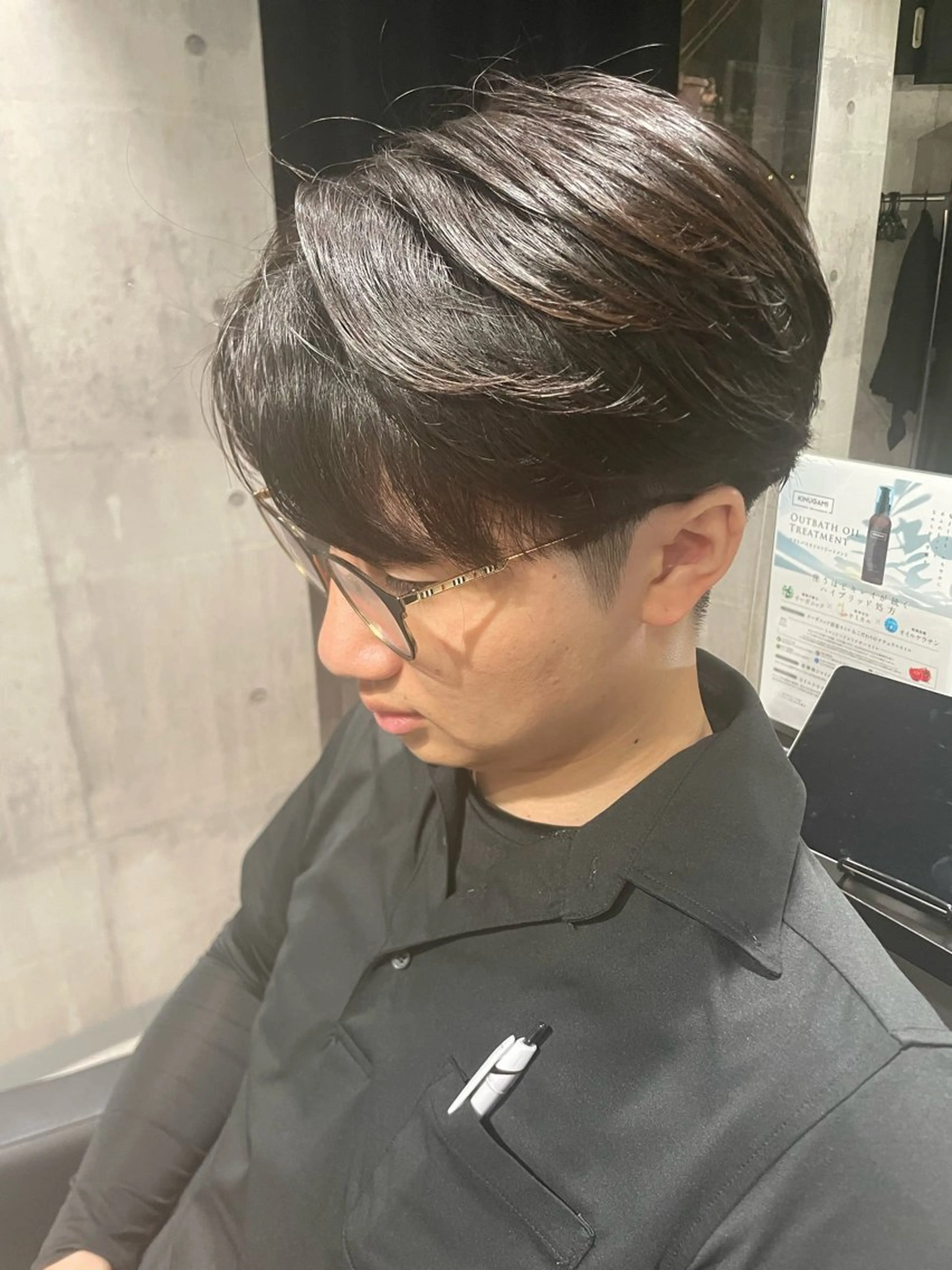 メンズ 髪質改善/艶カラー Hiroakiのヘアスタイル