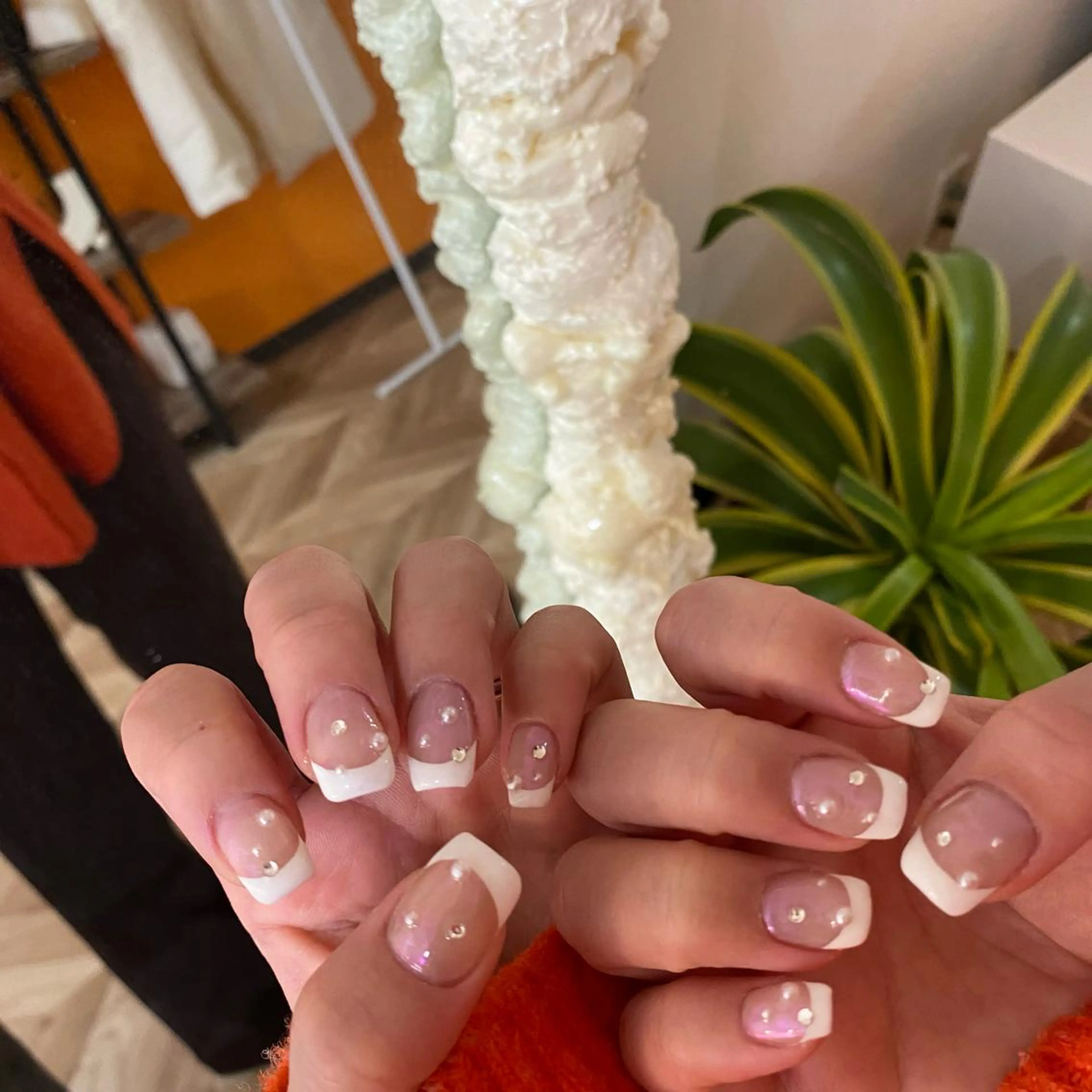 ネイル ハンドネイル Amber21.所属・Nagahama Akariのネイルデザイン