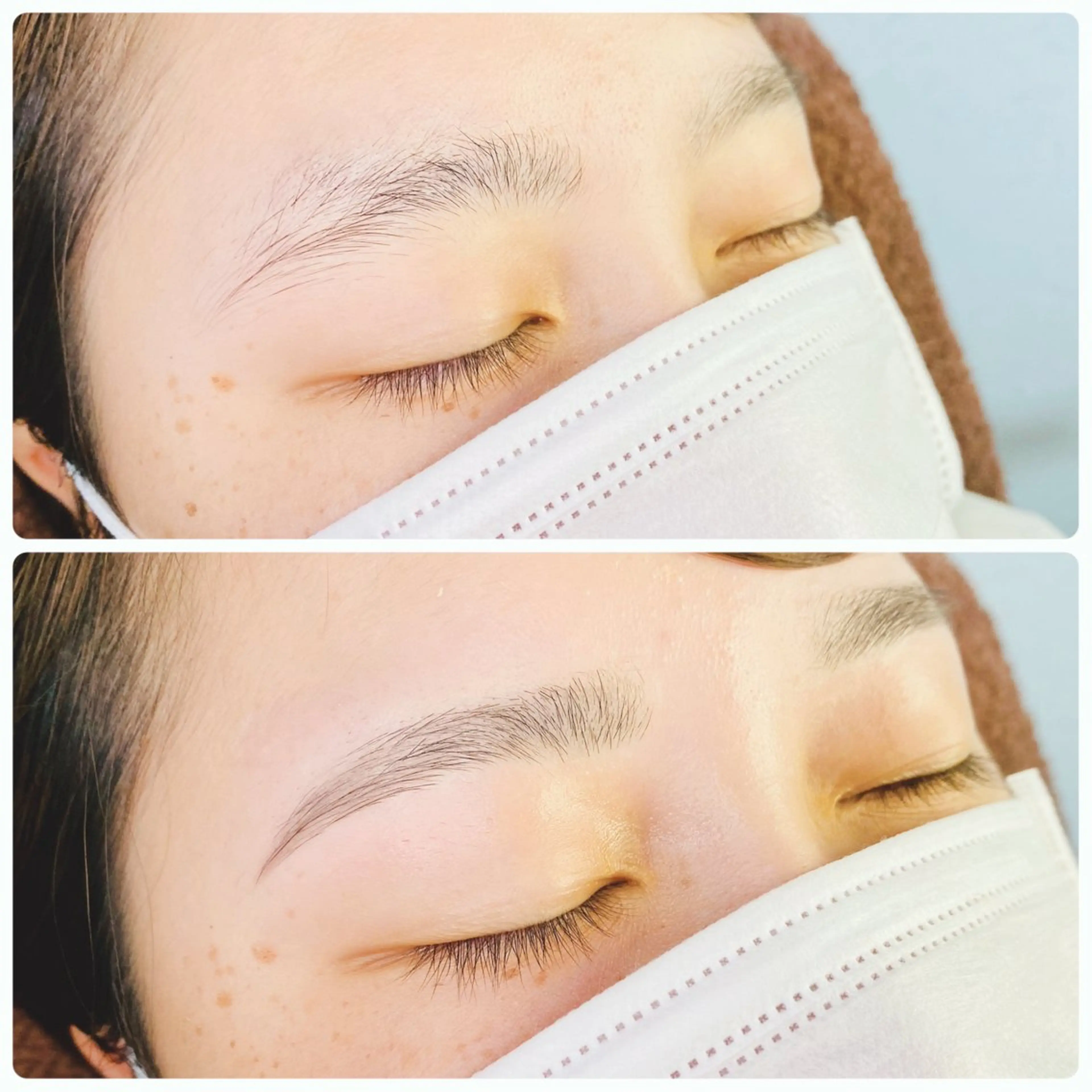 ショート ヘアアレンジ アイブロウ 鈴木 沙羅のマツエク・マツパデザイン