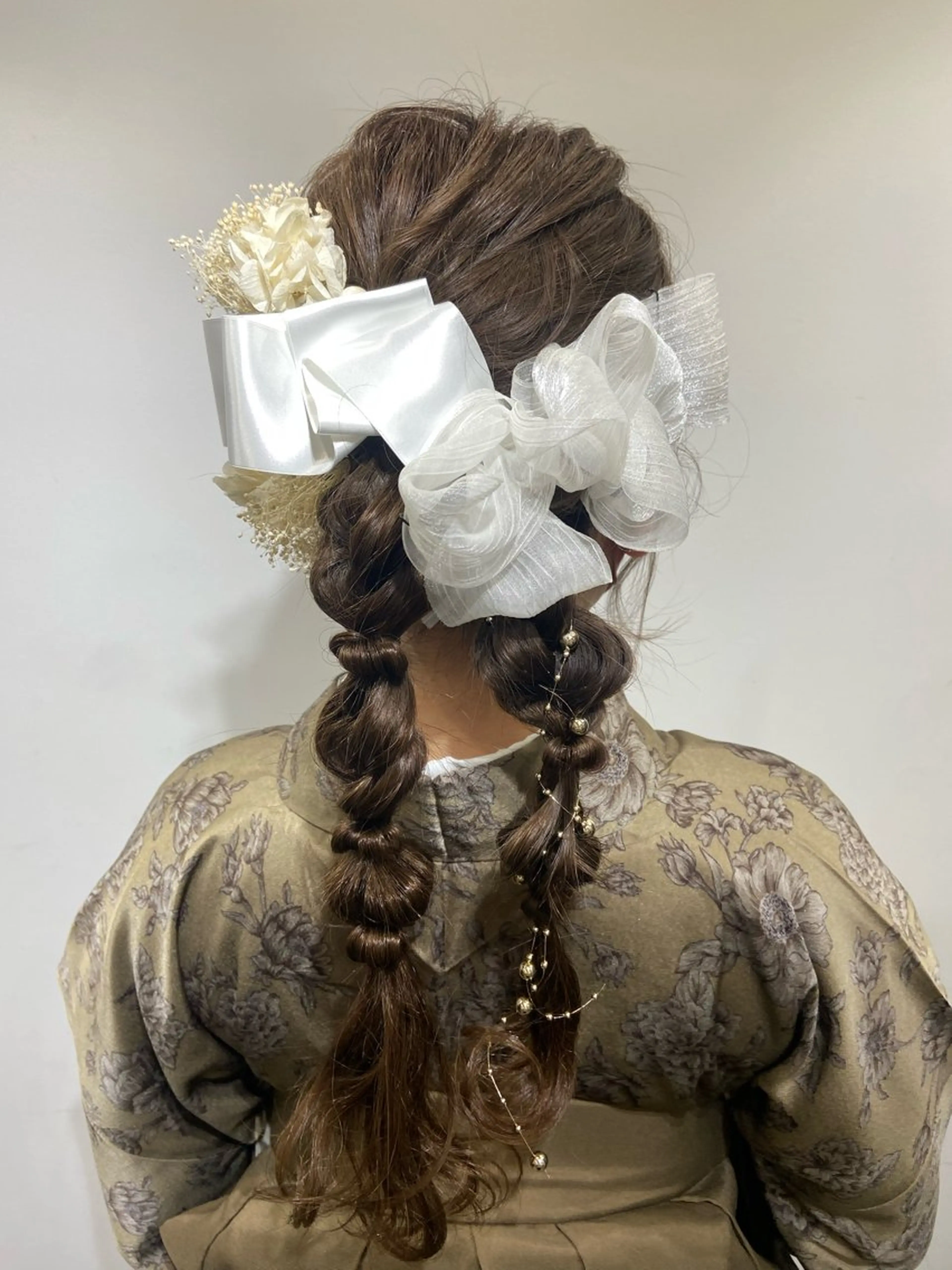 ロング ヘアアレンジ 籾木 美優のヘアスタイル