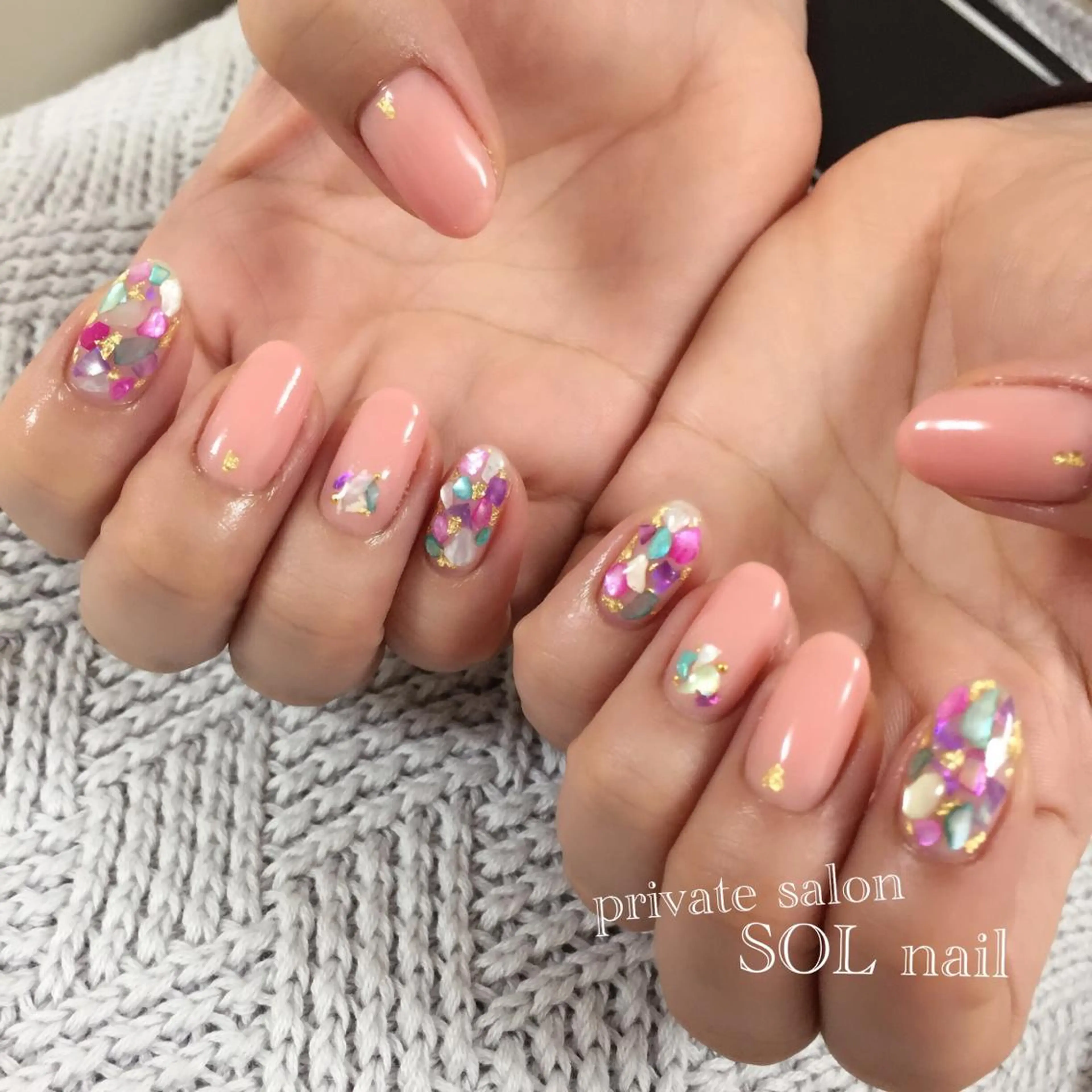 ネイル ハンドネイル SOL NAILのネイルデザイン