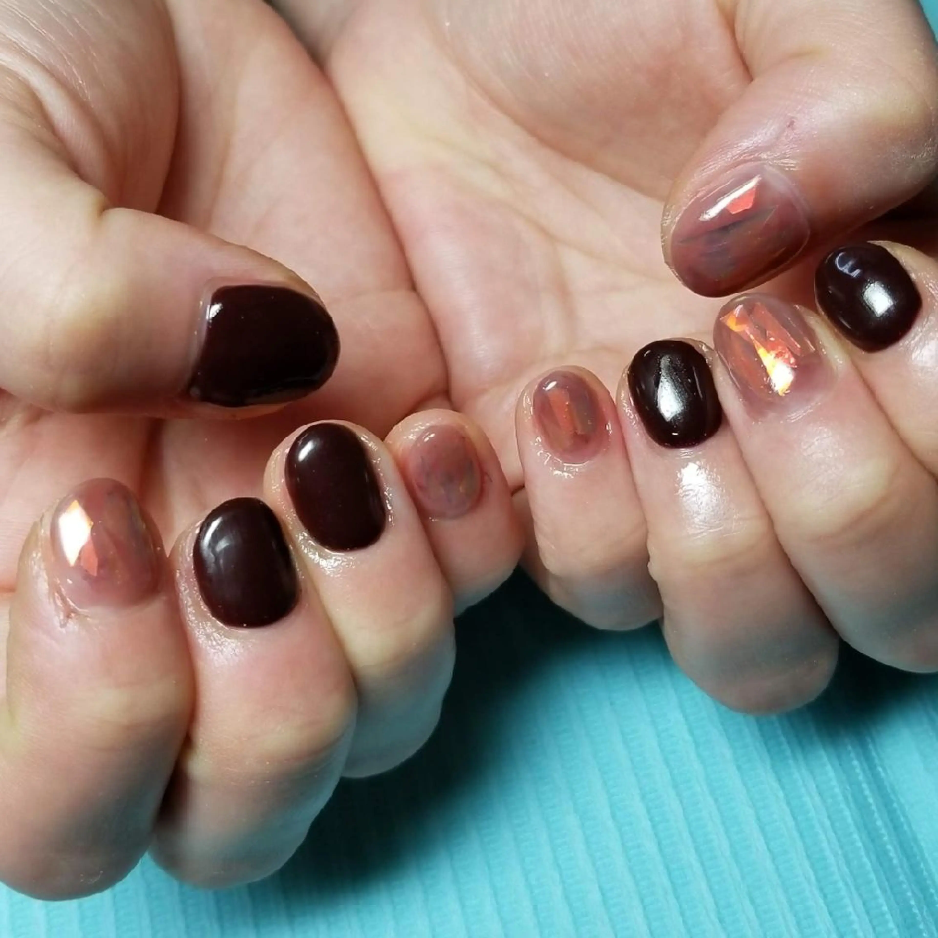 ネイル ニュアンスネイル ワンカラーネイル L'instant  Nail Artzのネイルデザイン