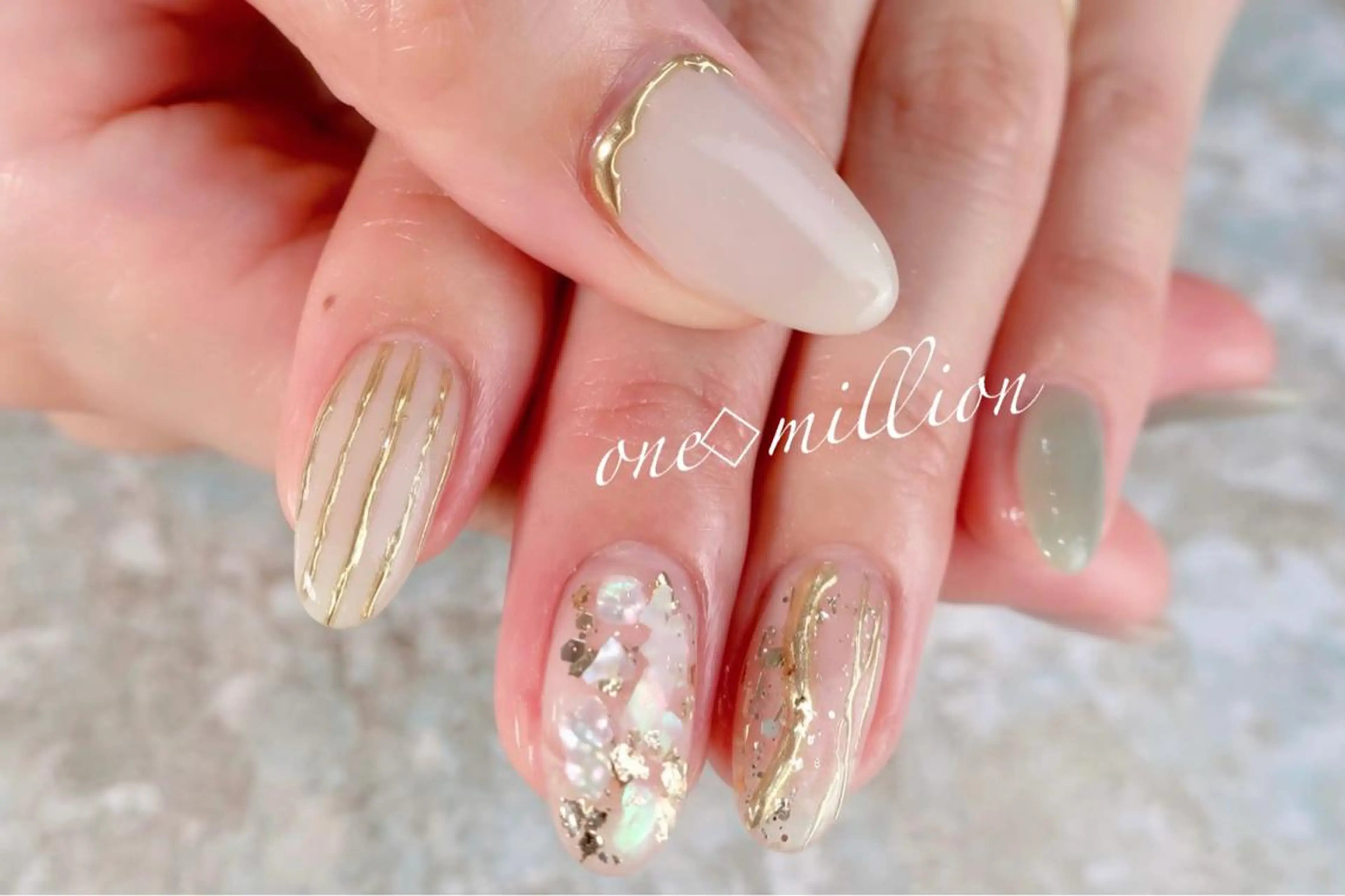 ネイル nail salon ワンミリオンのネイルデザイン