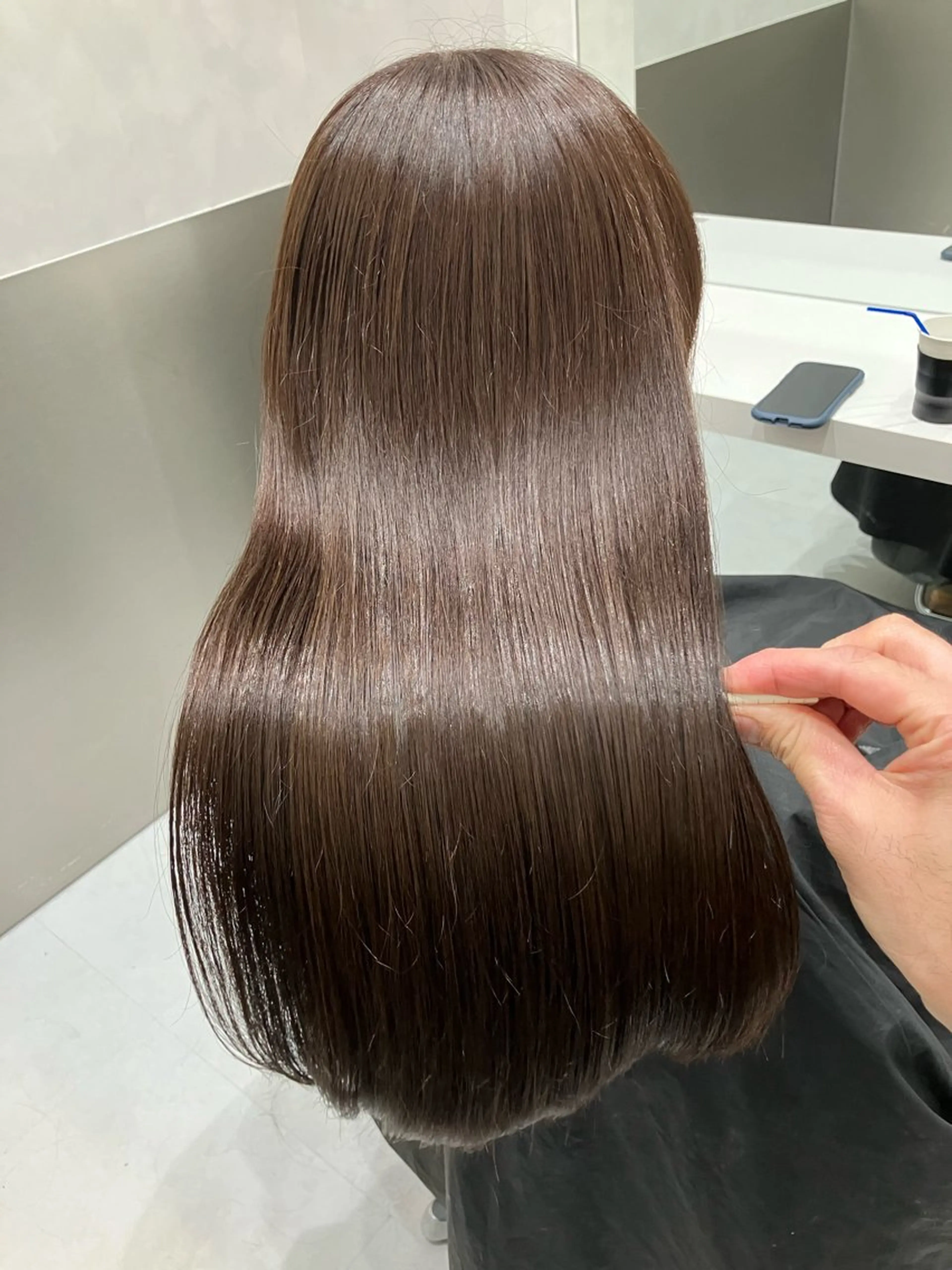 ロング カラー カット ヘアカラー トリートメント GO TODAY SHAIRE SALON原宿vita店舗所属・🩷完全マンツーマン 💖ASAHIのヘアスタイル