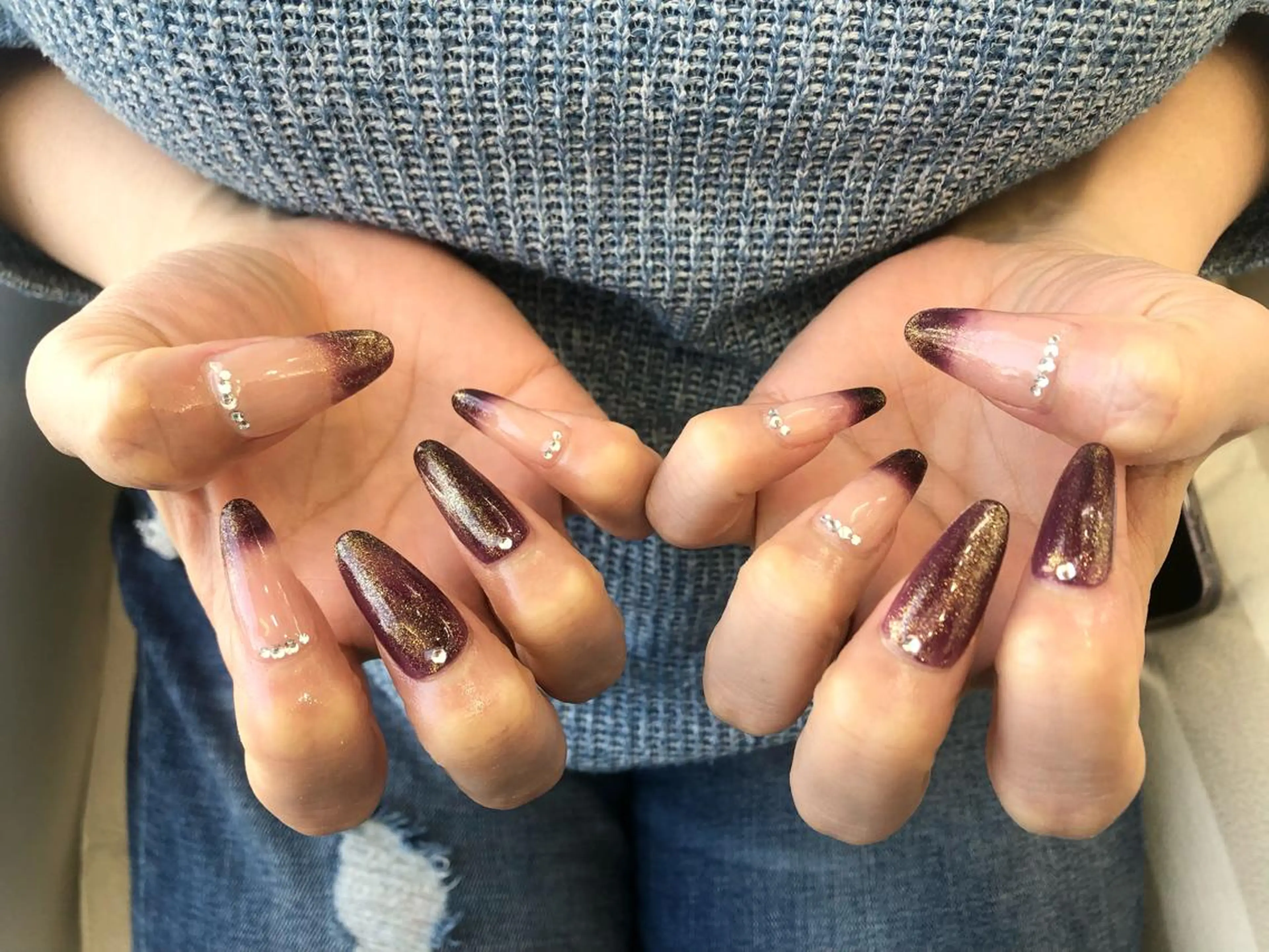 ネイル 長さ出し ネイルチップ MELLMODE所属・Nakano Kanaのネイルデザイン