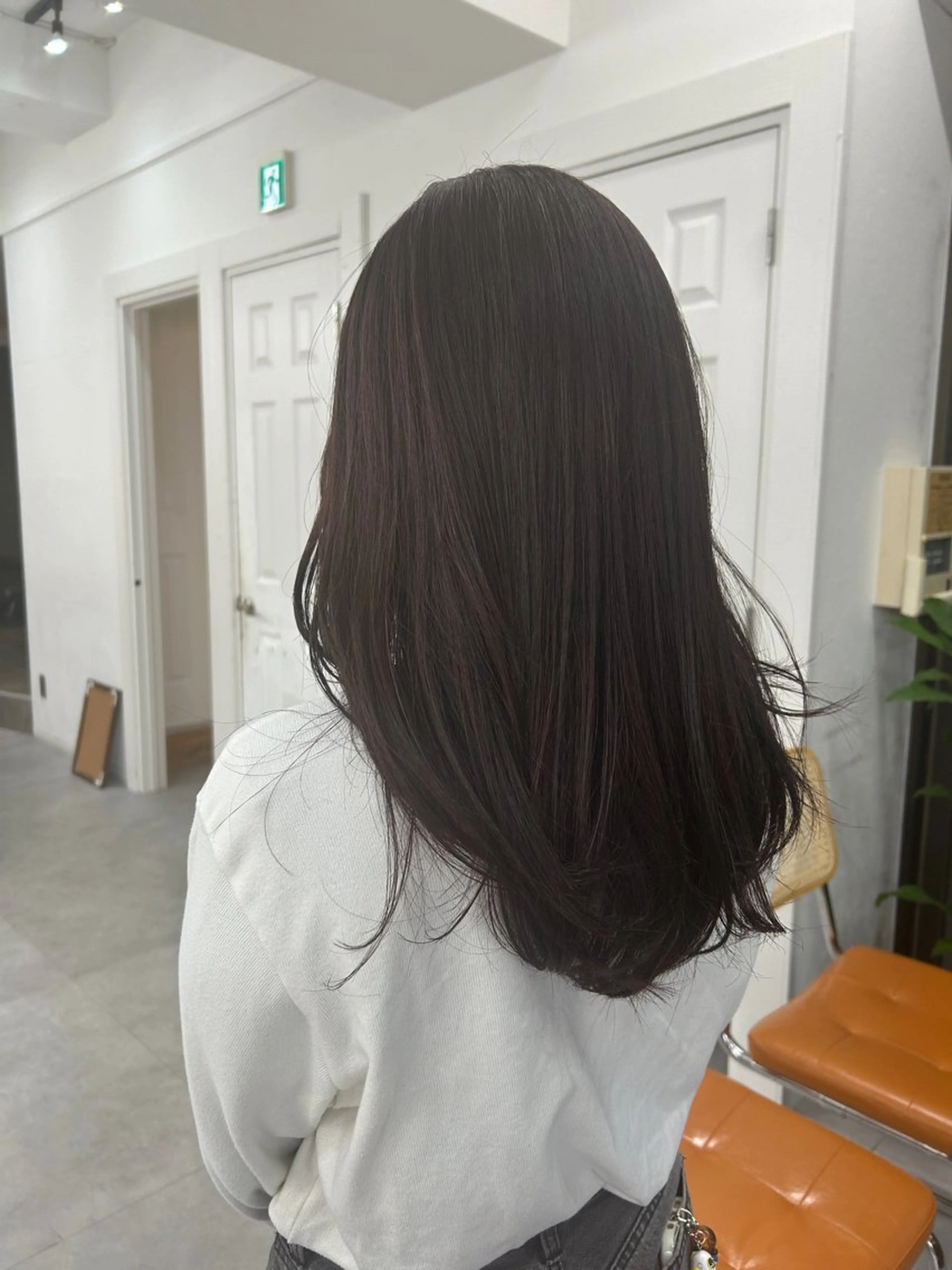 ロング カラー レイヤーボブ/ 艶カラー/サナ🌼のヘアスタイル