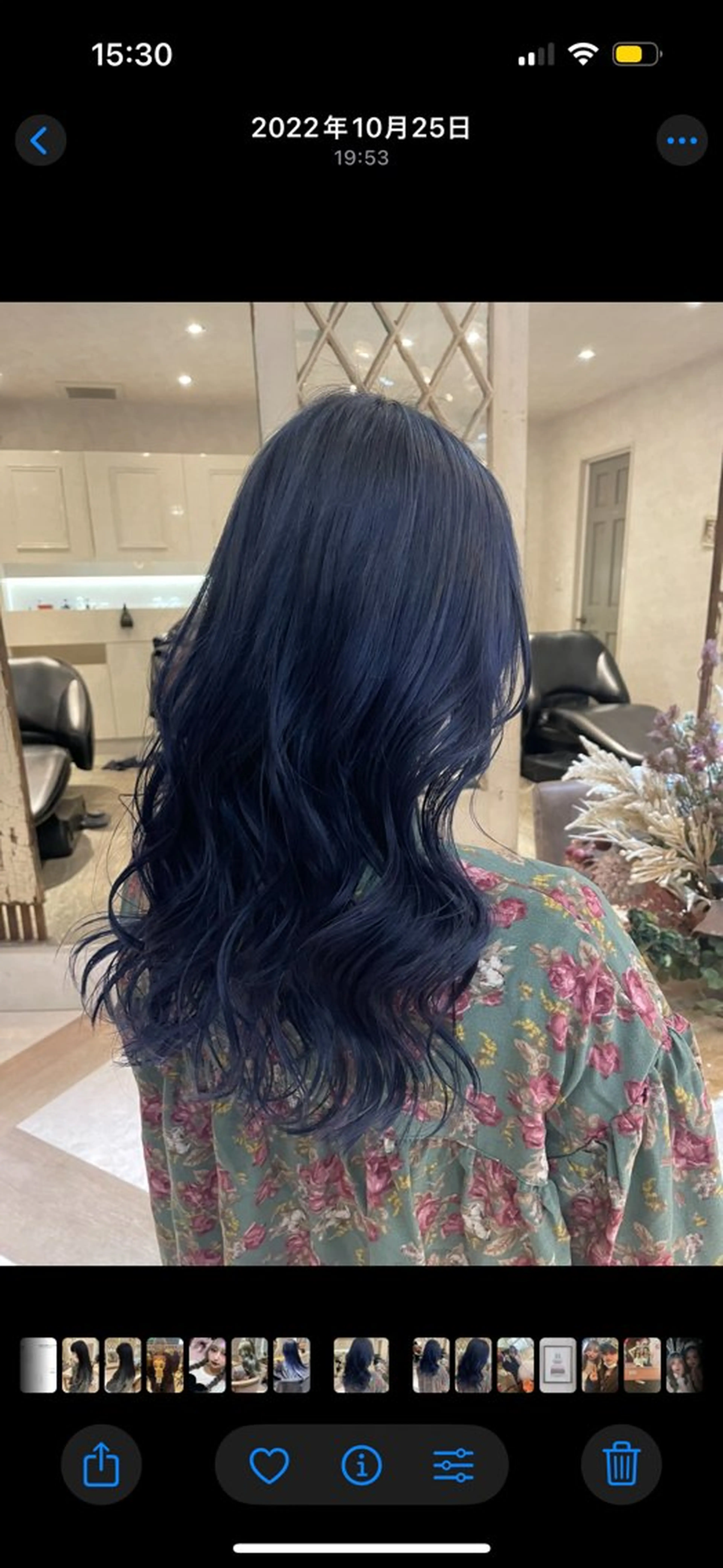 ロング ヘアカラー トリートメント sakura/韓国 ガーリー/ワンホンのヘアスタイル