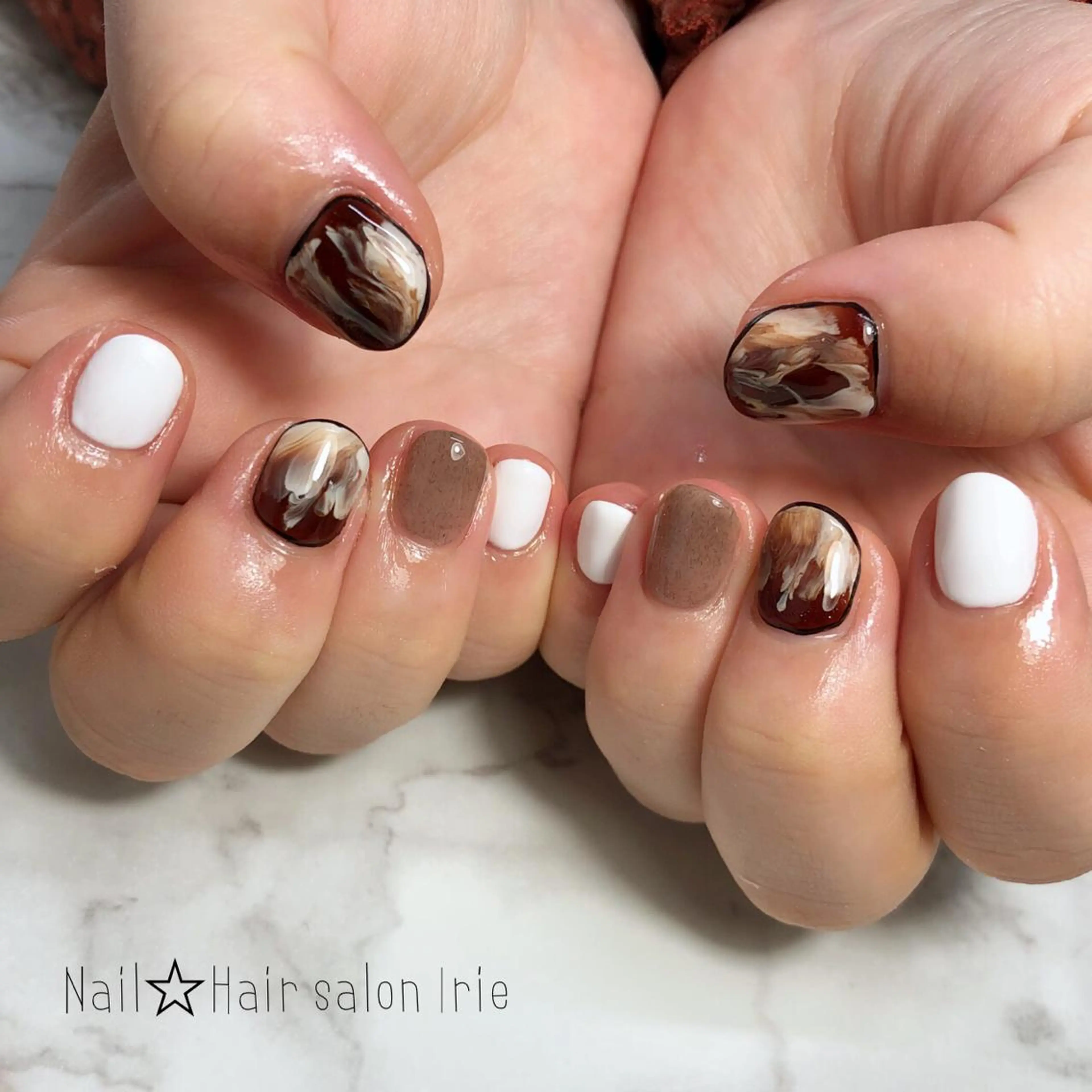 ネイル Hair salon Irie所属・與儀 知佳のネイルデザイン