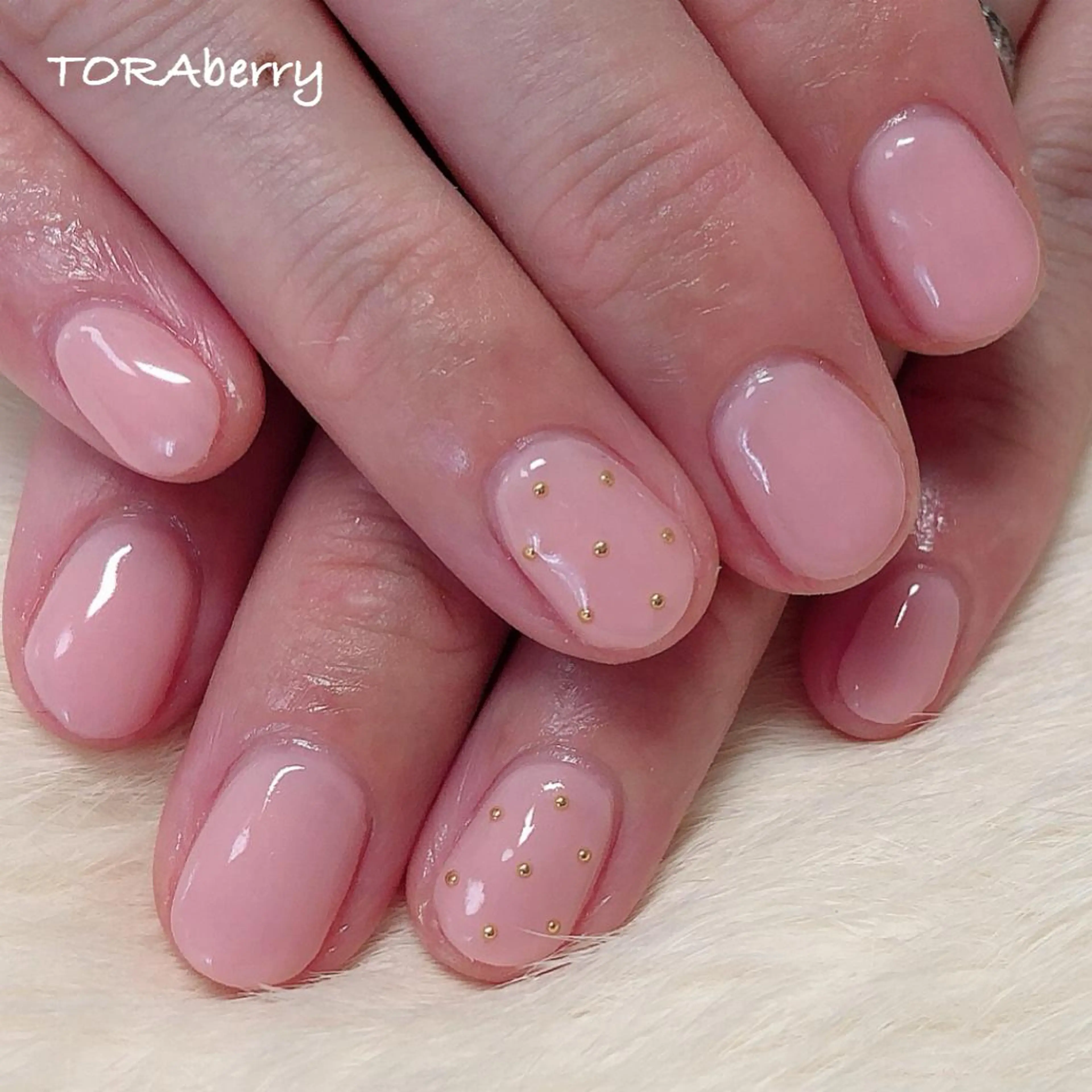 ネイル ワンカラーネイル ハンドネイル ネイリスト なつみのネイルデザイン