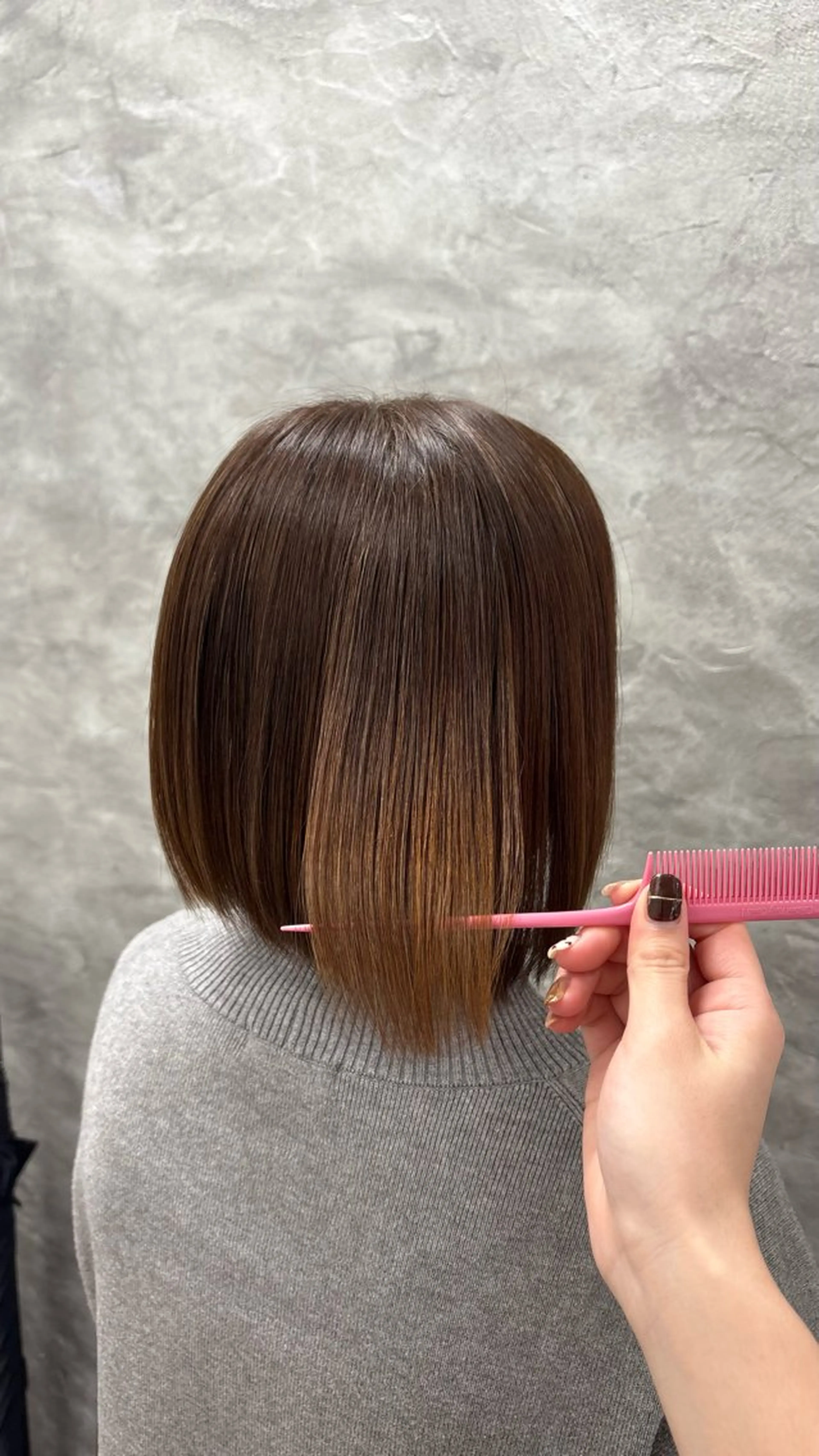 ショート 縮毛矯正 【ルプラボウ】　川村 海音のヘアスタイル