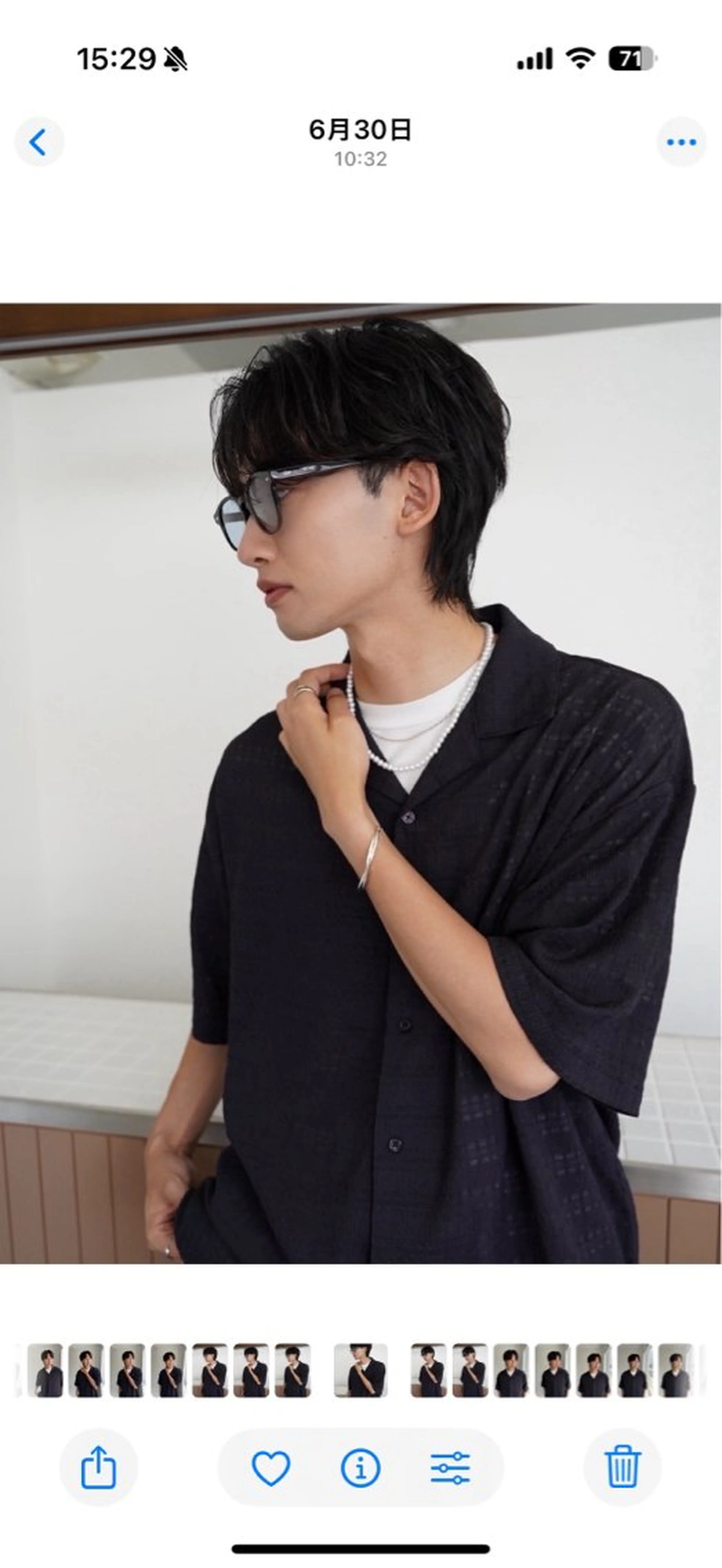 【men's限定⚡️】カラー＋カット＋眉カット¥1,1080→¥8,800💫の写真