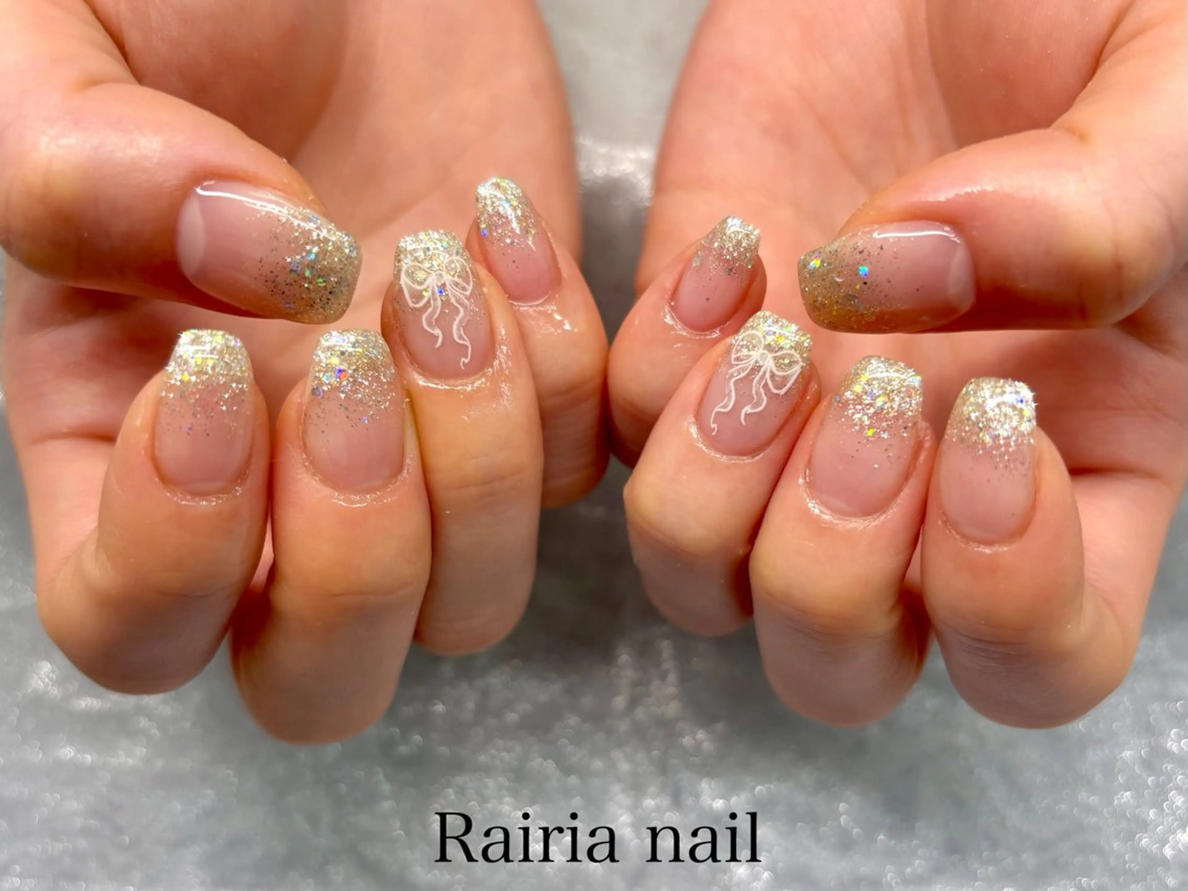 ネイル ハンドネイル rairiaharu パラジェルのネイルデザイン
