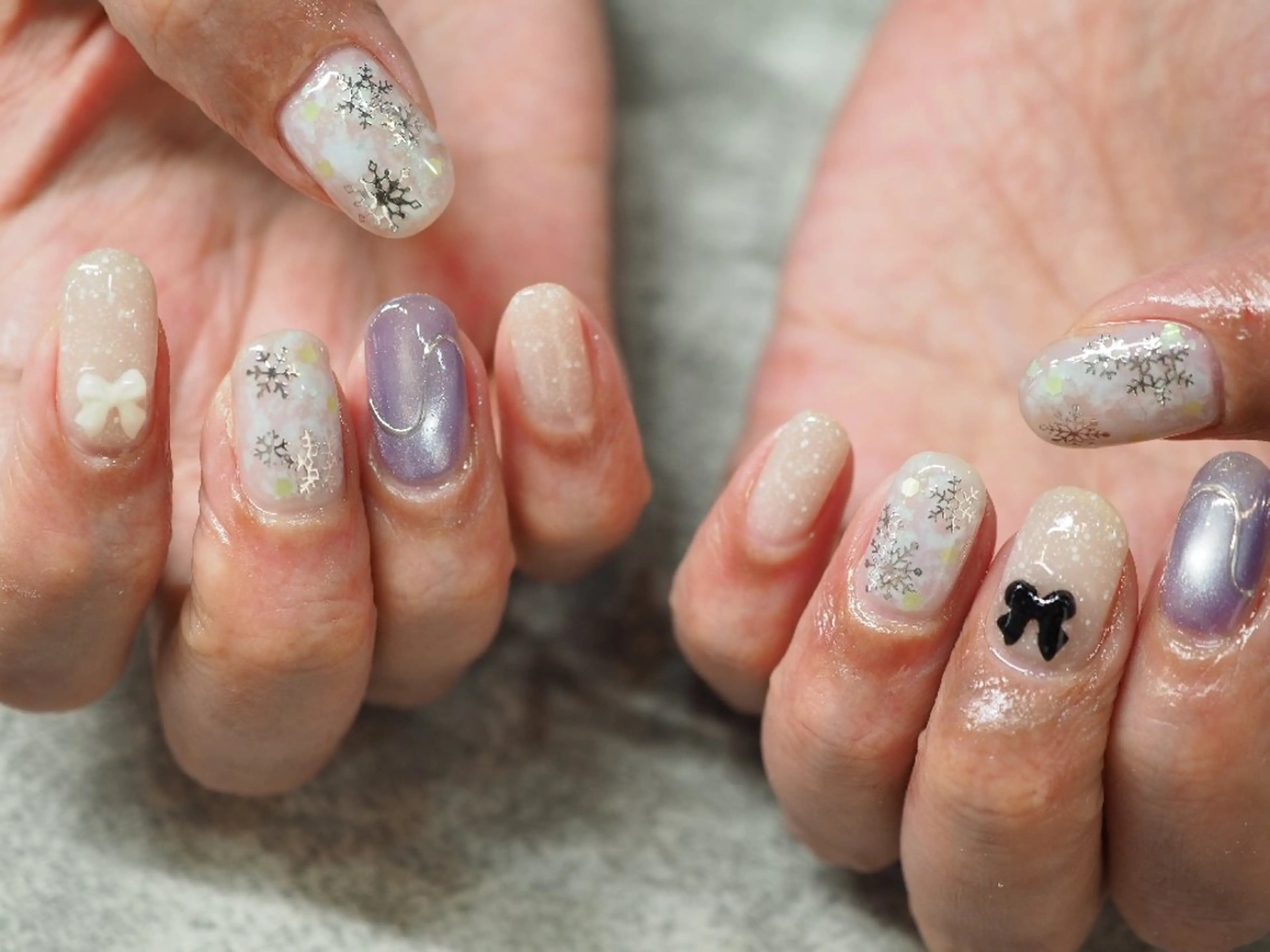 ネイル ハンドネイル glaNje 福光のネイルデザイン