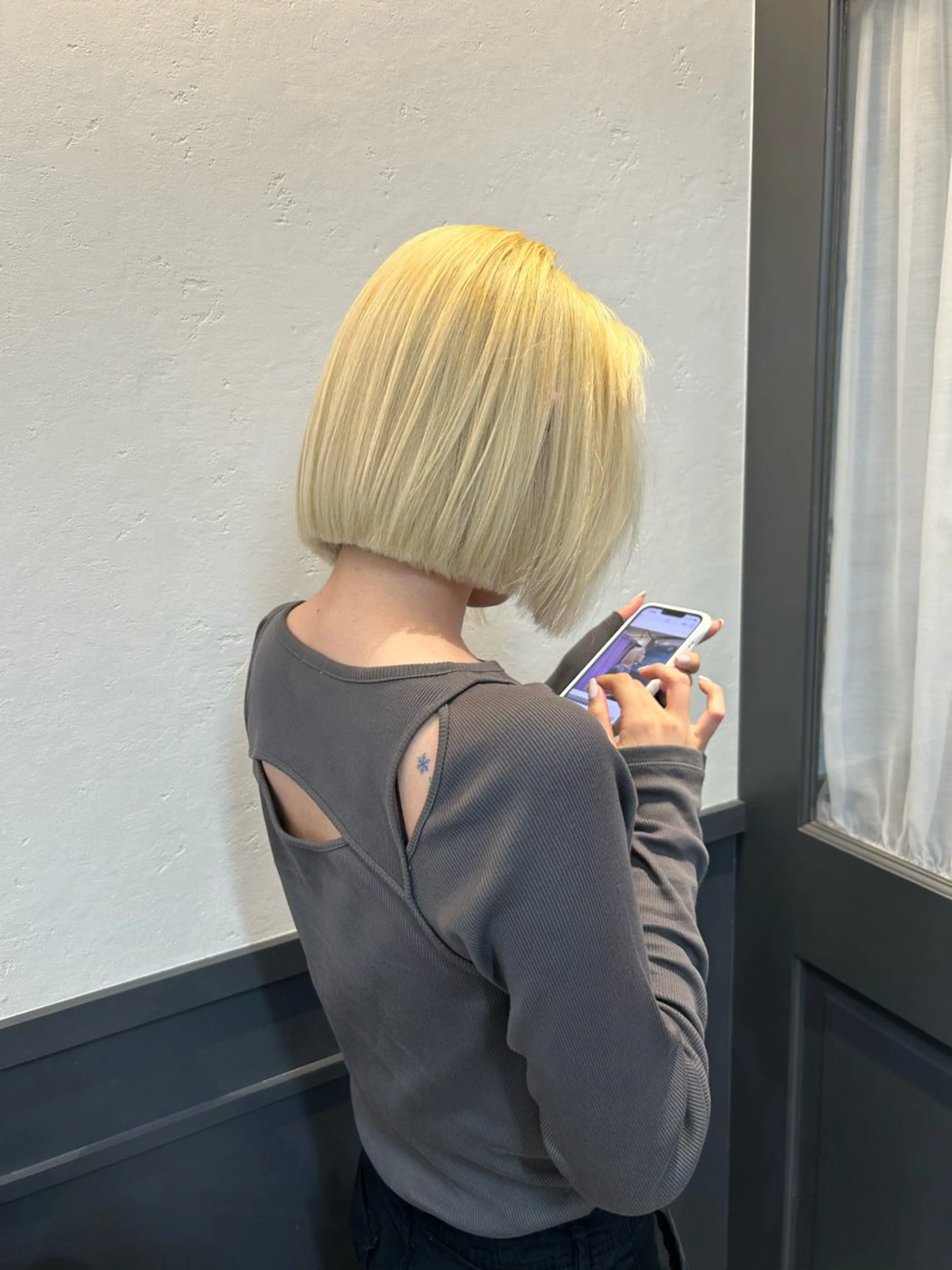 カラー すずき さくやのヘアスタイル