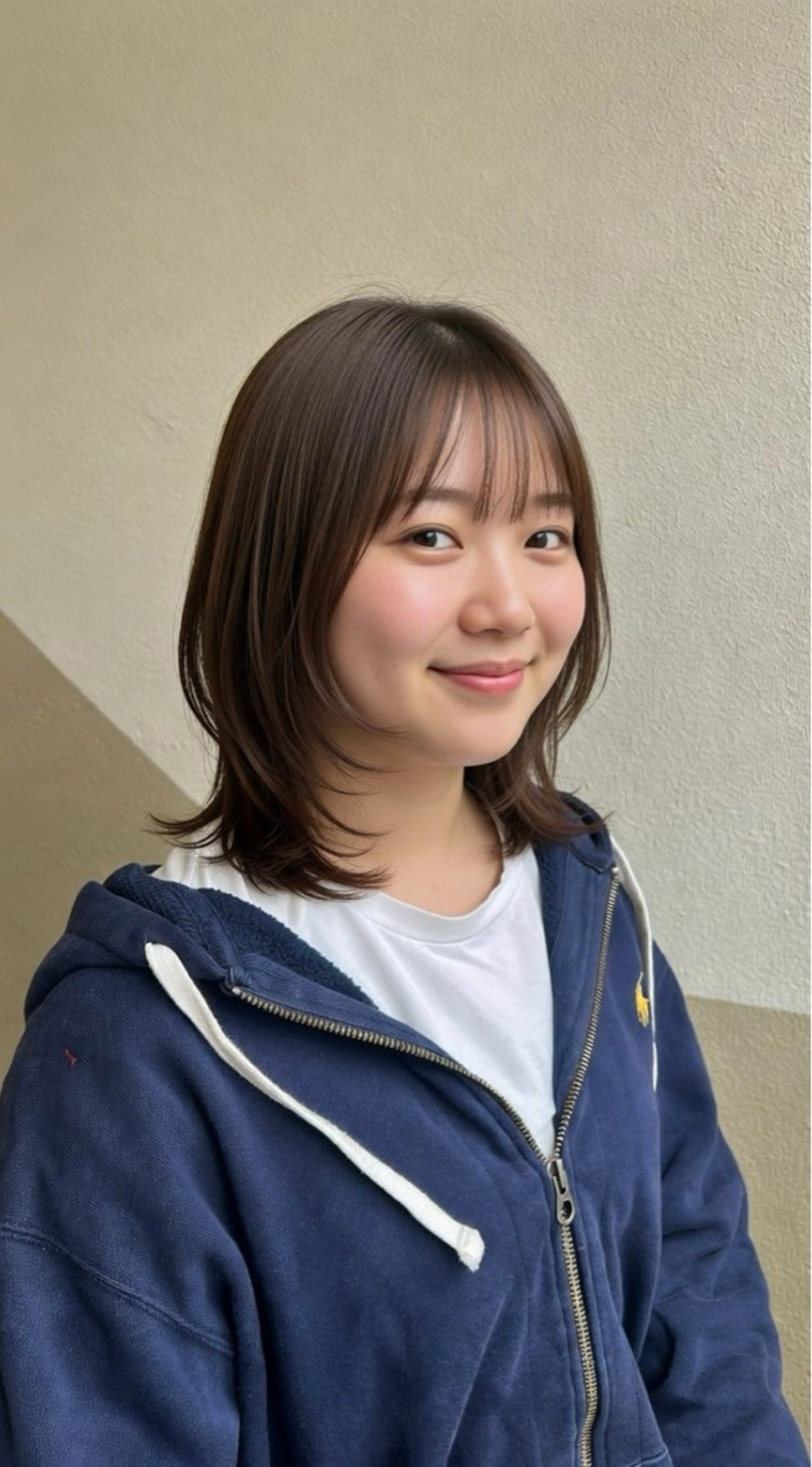 セミロング カット トリートメント レイヤー/髪質改善/ ボブ/井上　陽のヘアスタイル