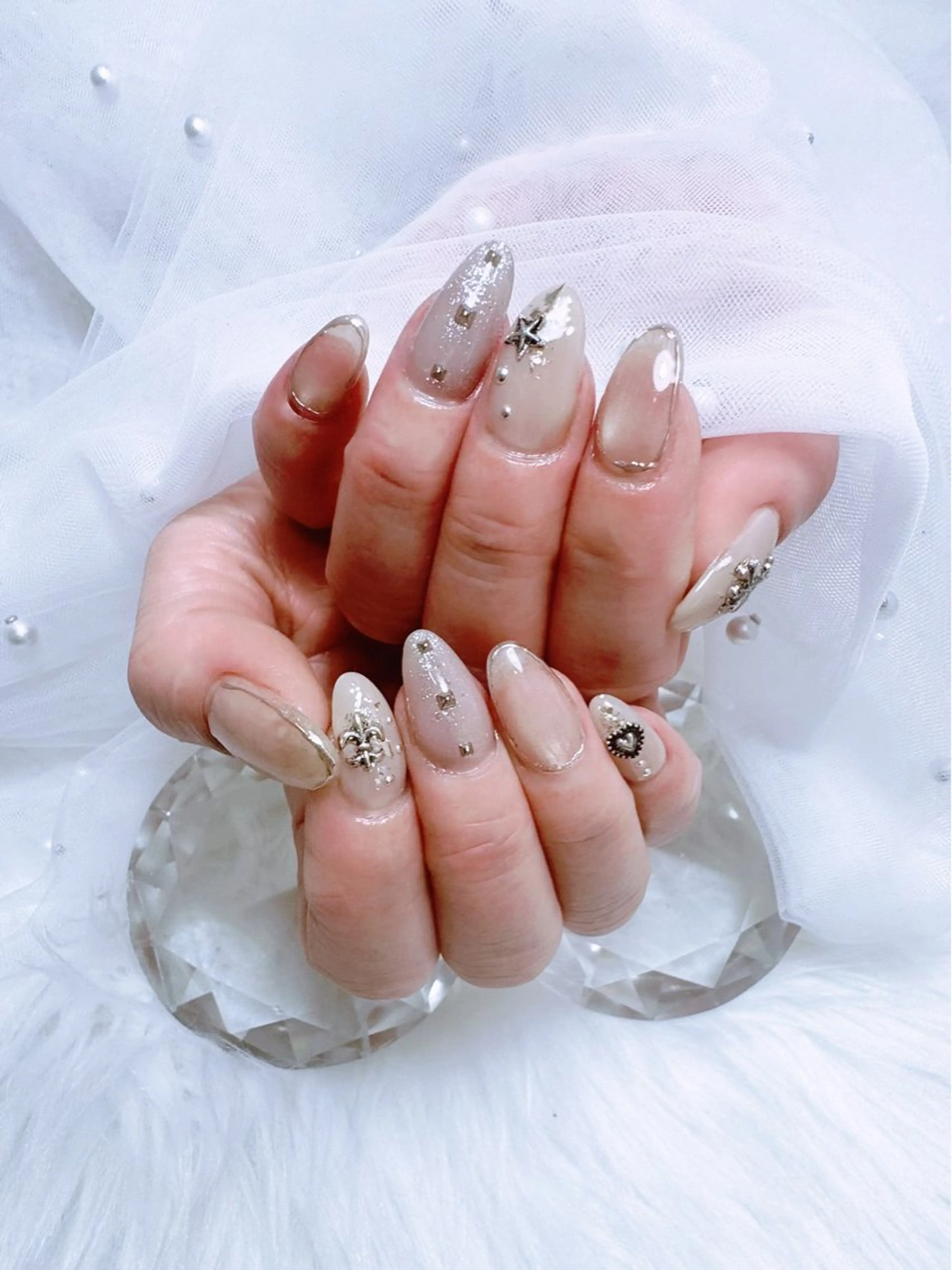 ネイル ハンドネイル BIJOU yuzuのネイルデザイン