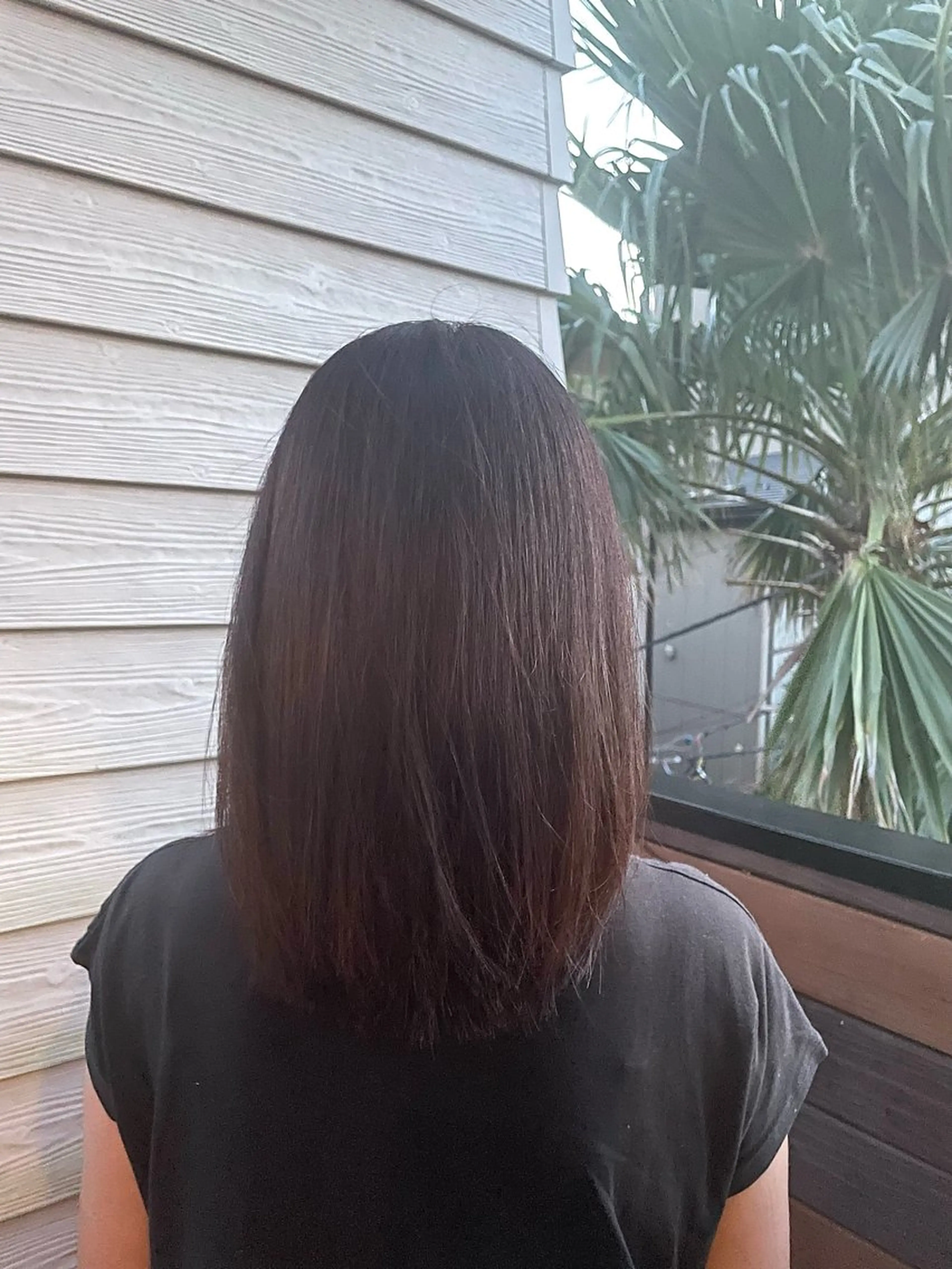 カラー diar湘南台店所属・ふくだももこ🍑 つるっとボブのヘアスタイル