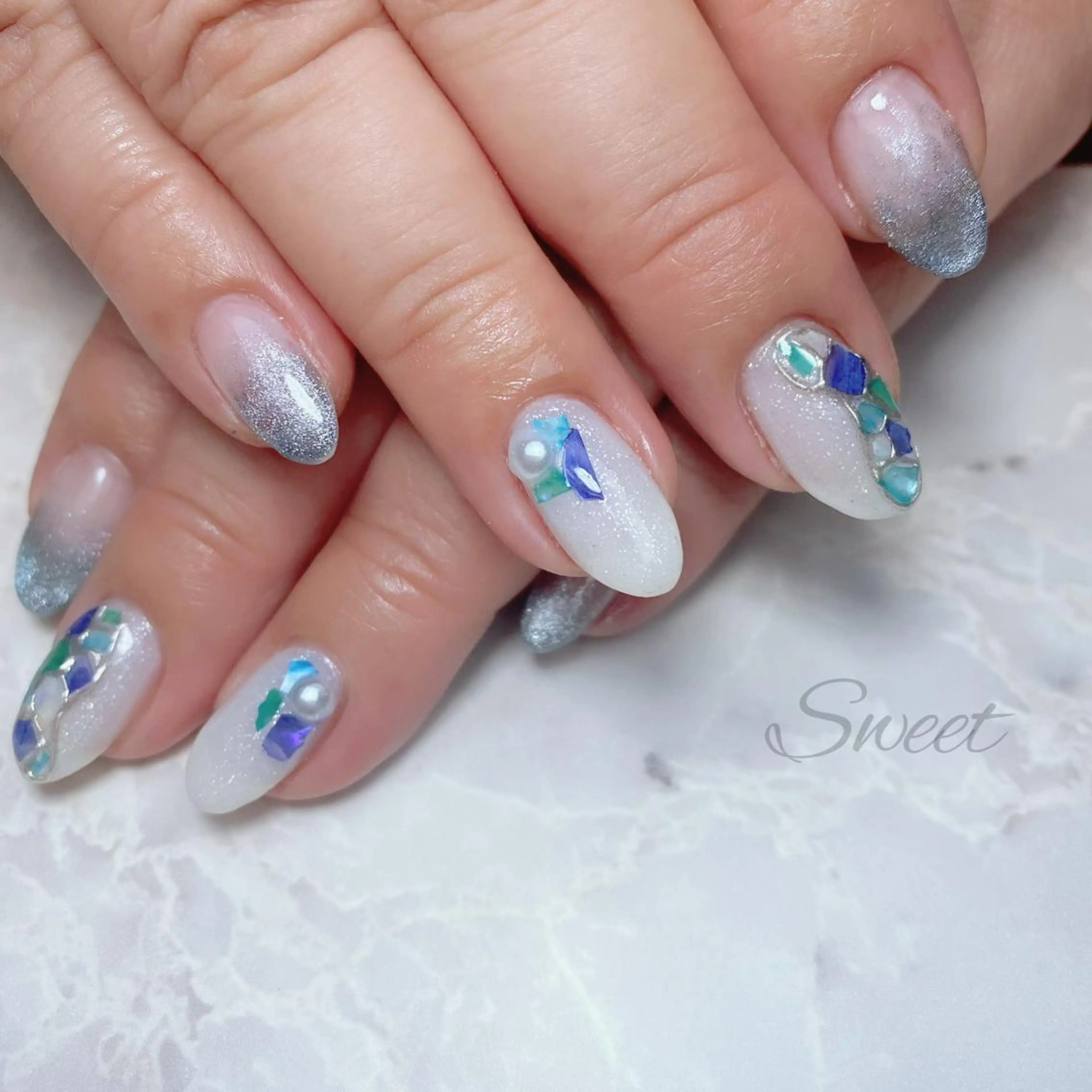 ネイル sweet 仲野陽子のネイルデザイン