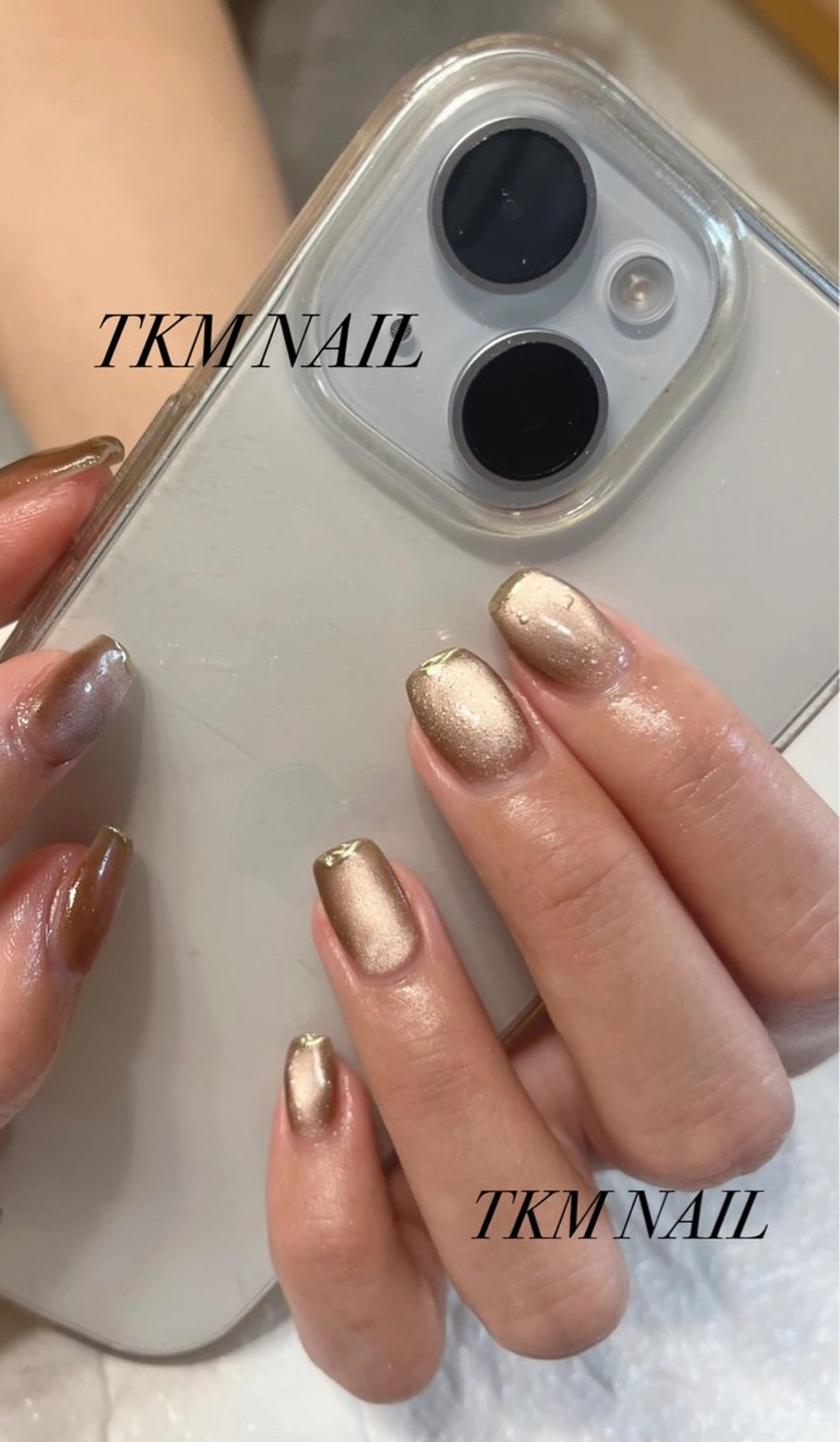 ネイル マグネットネイル シンプルネイル ______ TKM  NAILのネイルデザイン