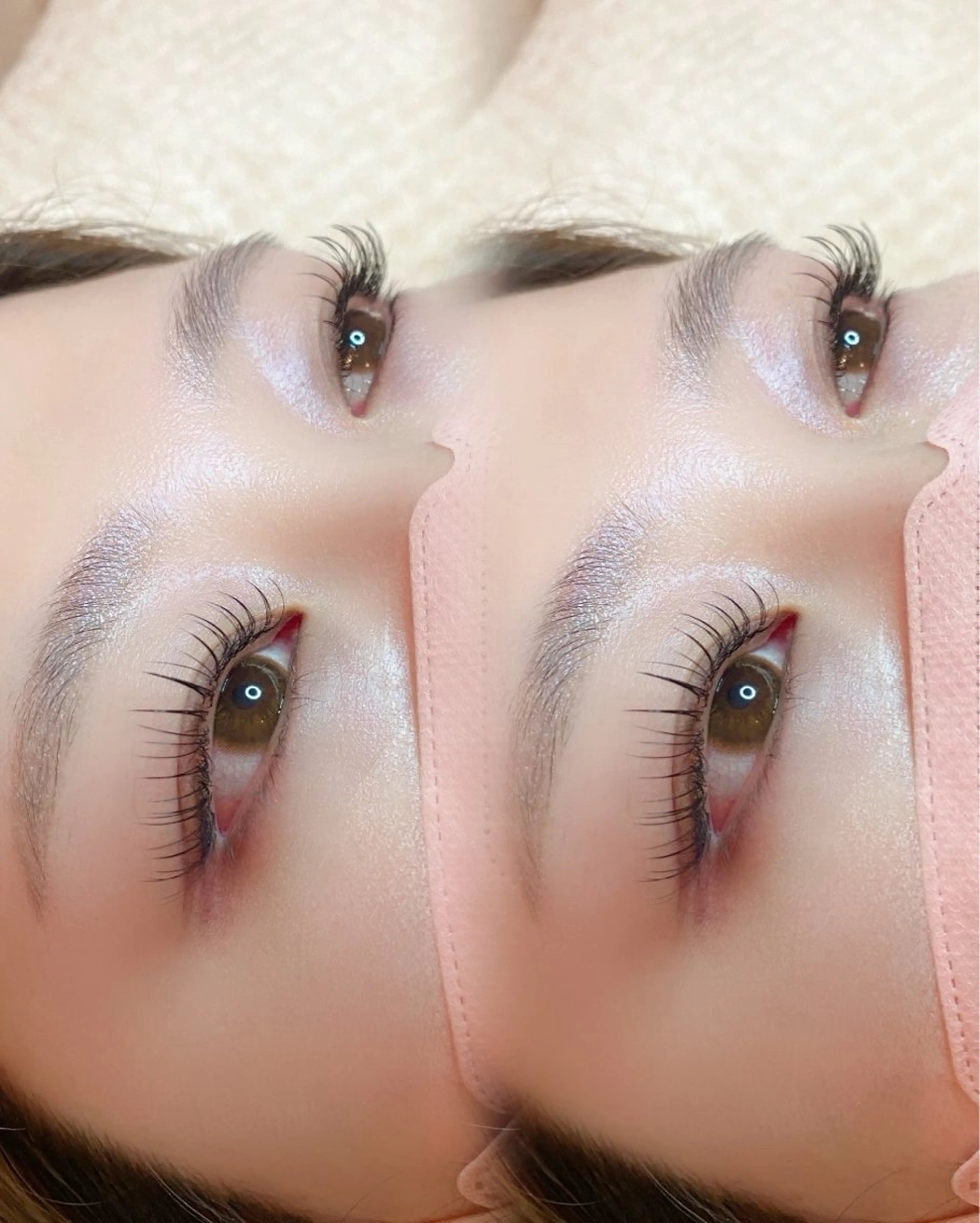 シンプルラッシュリフト120本の写真