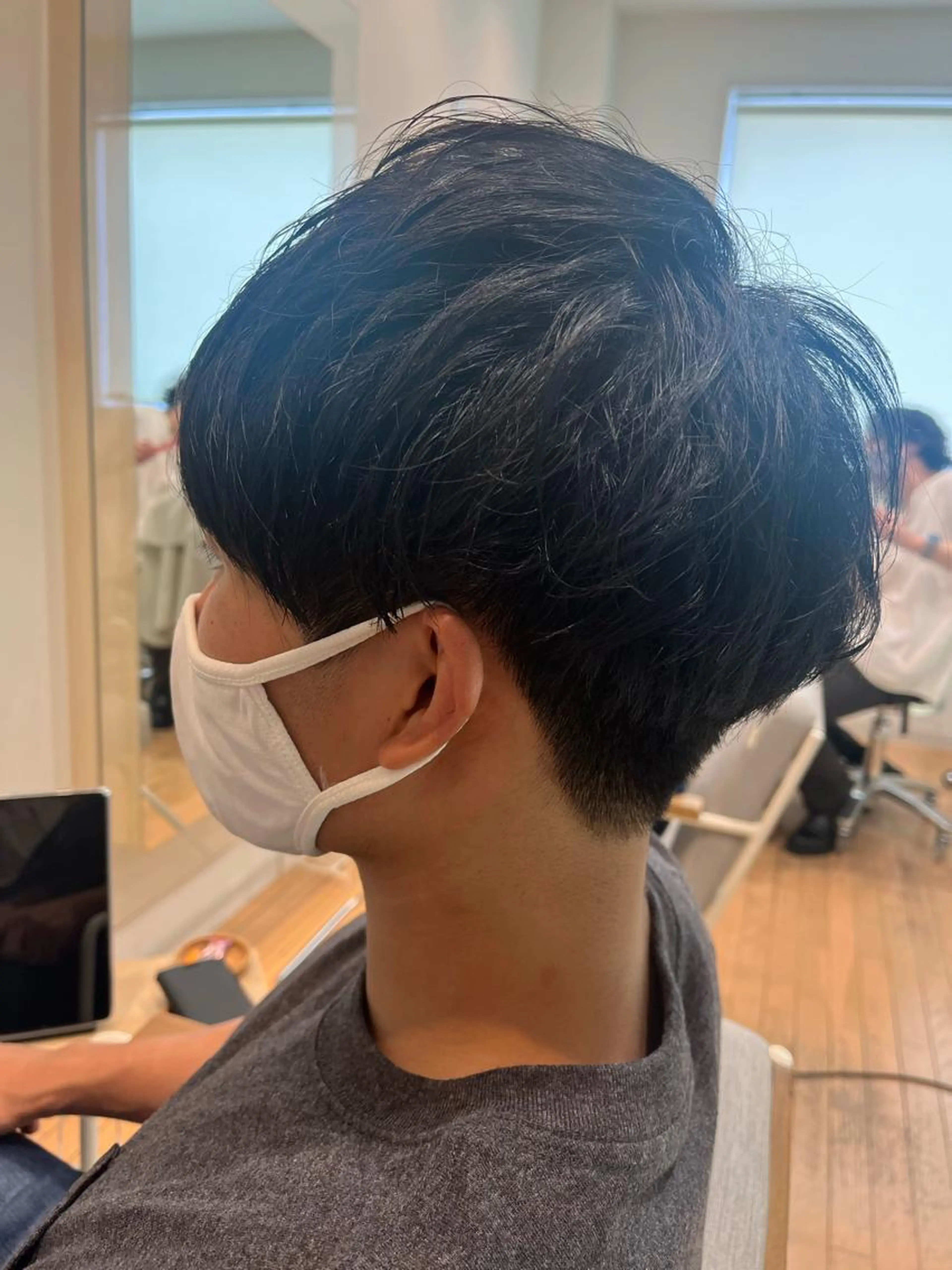 似合わせメンズカットの写真