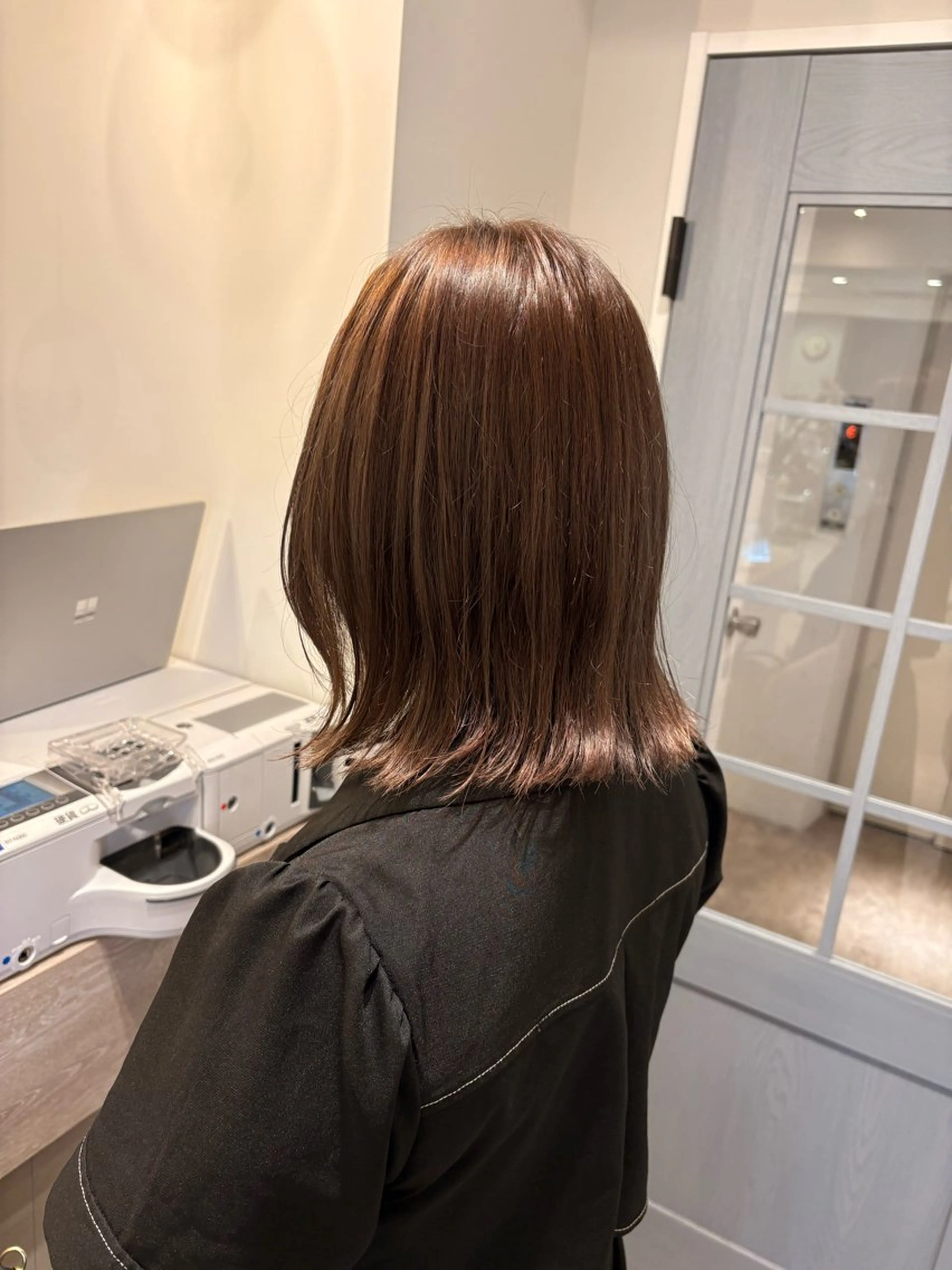 ミディアム ヘアカラー トリートメント ✨石田 直央/ nene【店長】✨のヘアスタイル