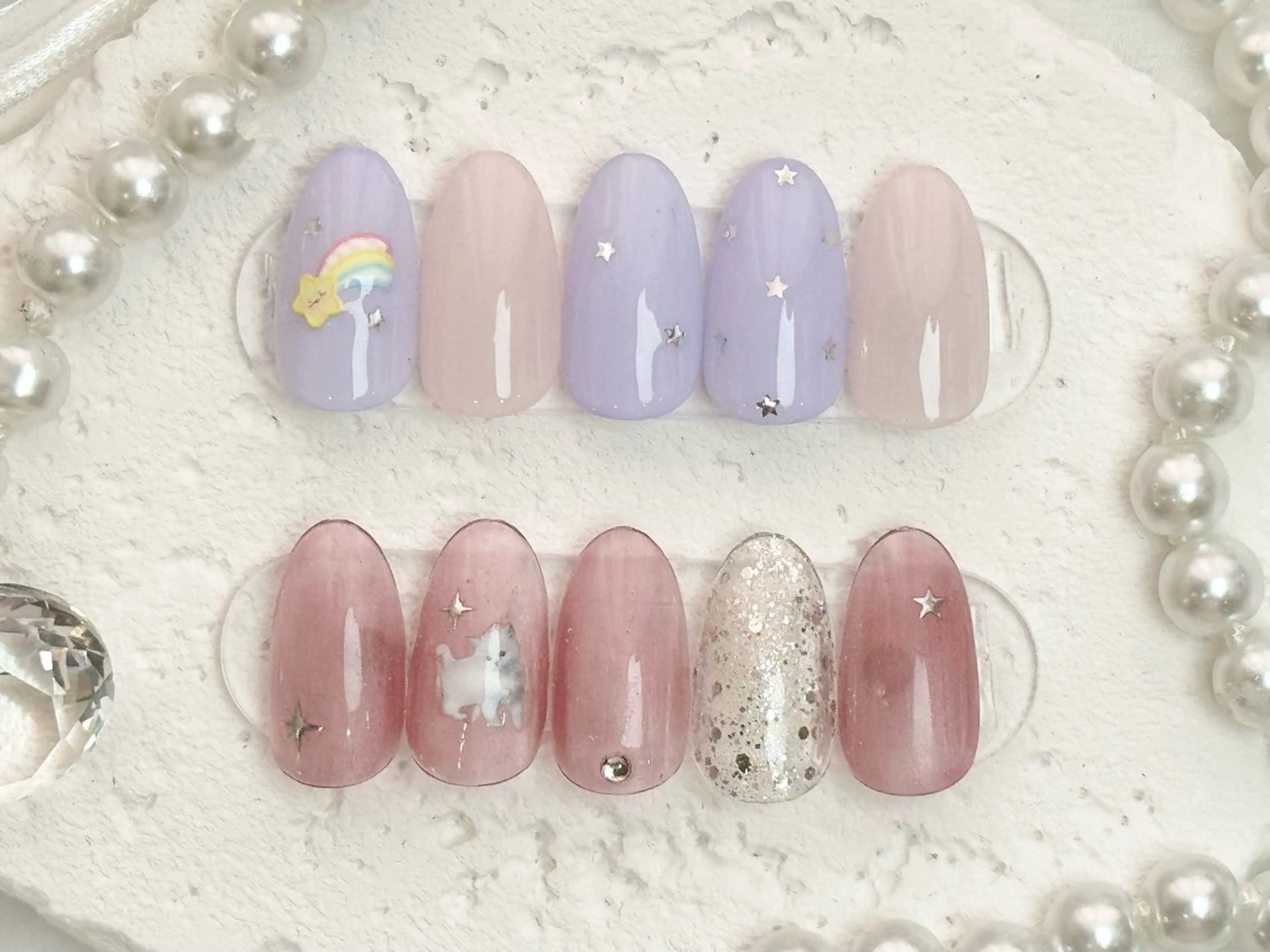 ネイル ハンドネイル Angel Gardenのネイルデザイン