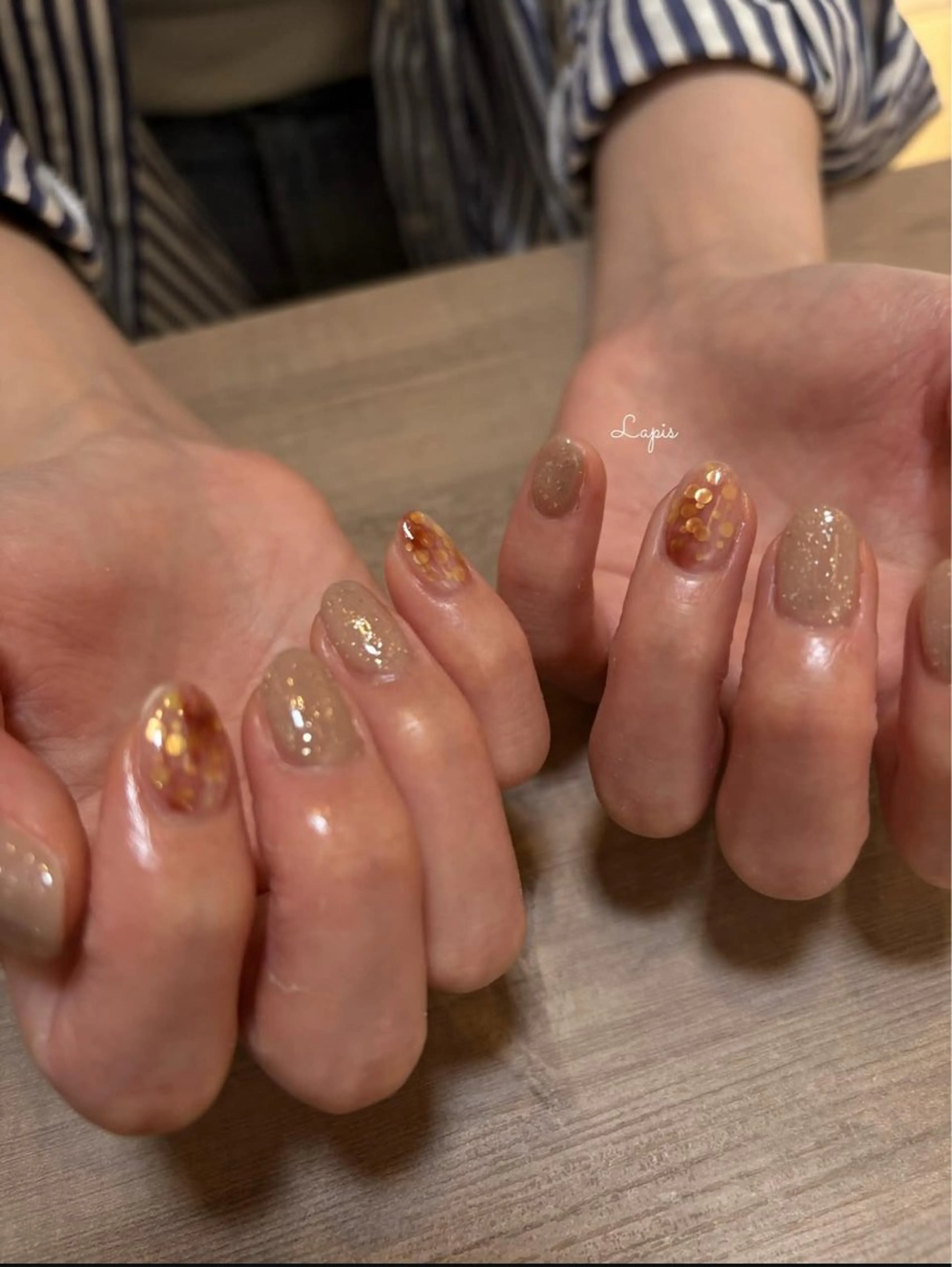 ネイル ハンドネイル Lapis *のネイルデザイン