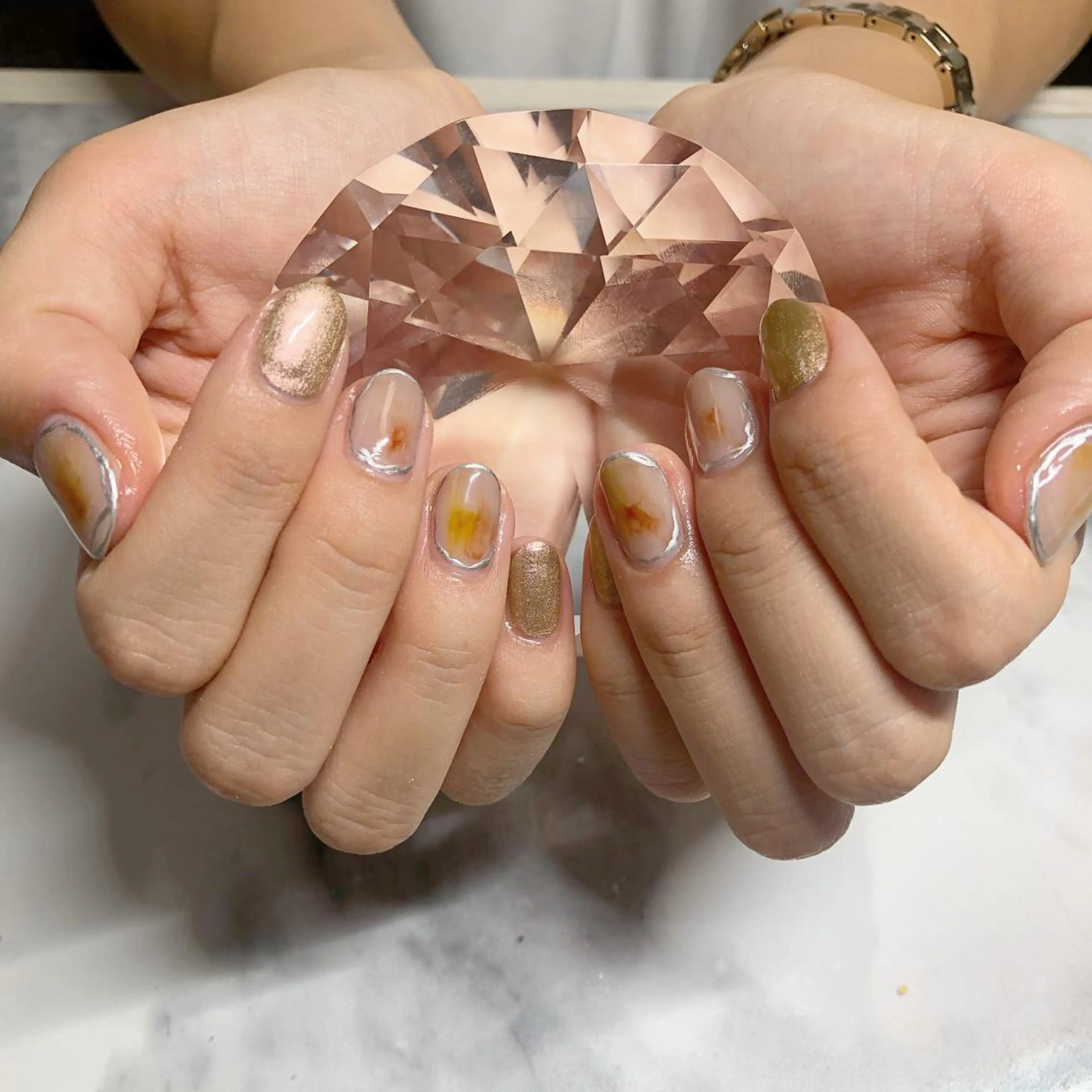 ネイル I P'ink nail salon所属・I pinknail 韓国風·持ち込み専門のネイルデザイン
