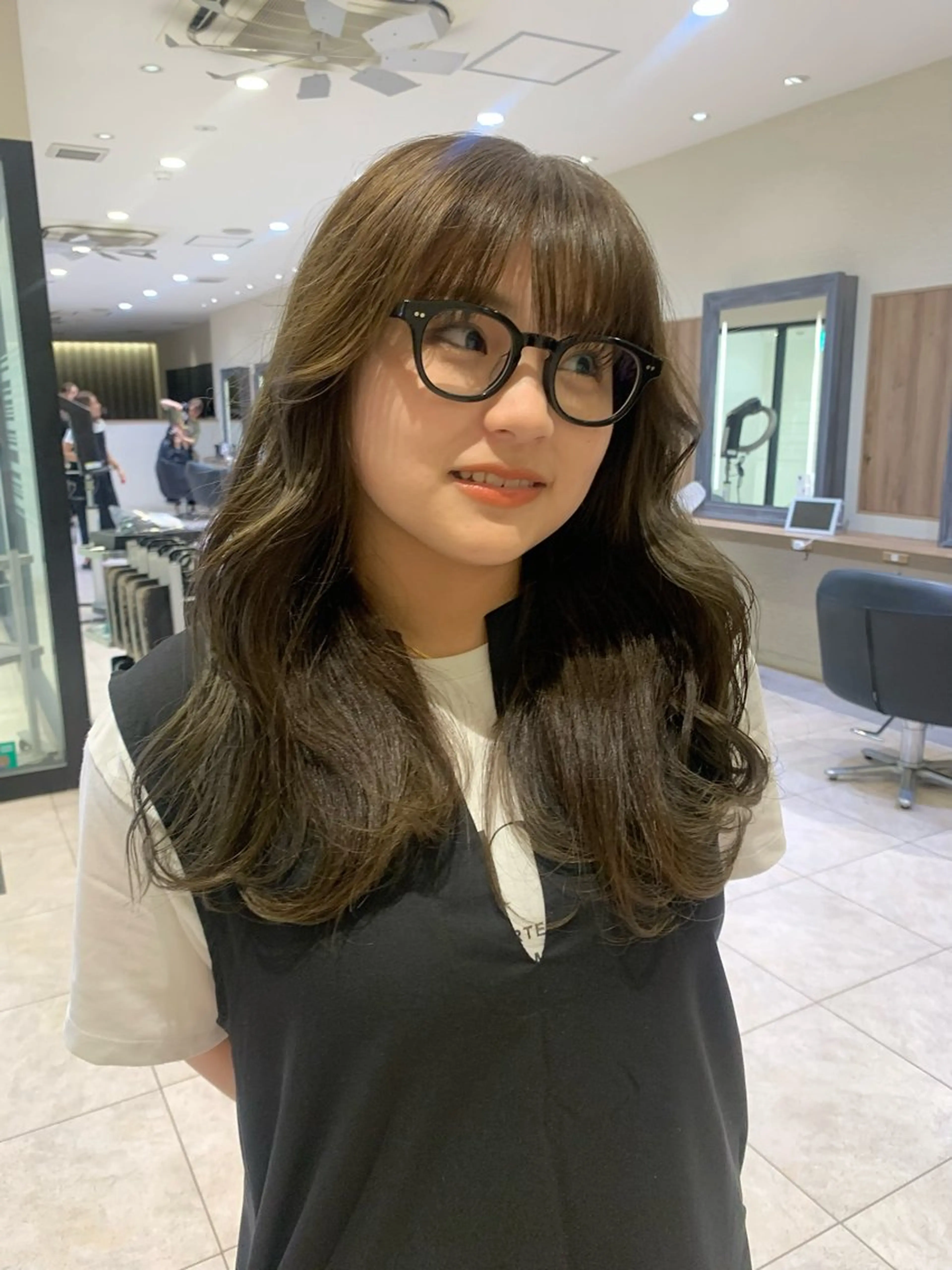 【ご新規様限定】カット＋カラー＋ハホニコトリートメント🧤の写真