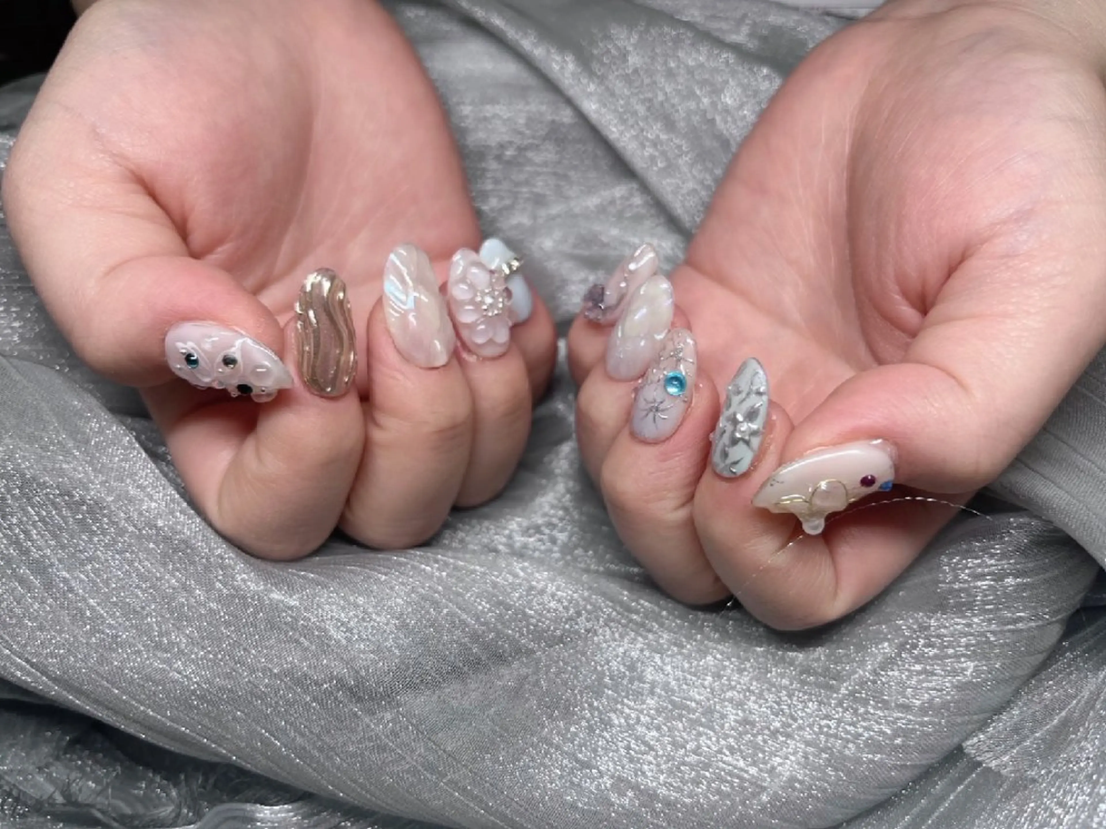 ネイル ハンドネイル ♥Re:JUvia 　JUMI♥のネイルデザイン