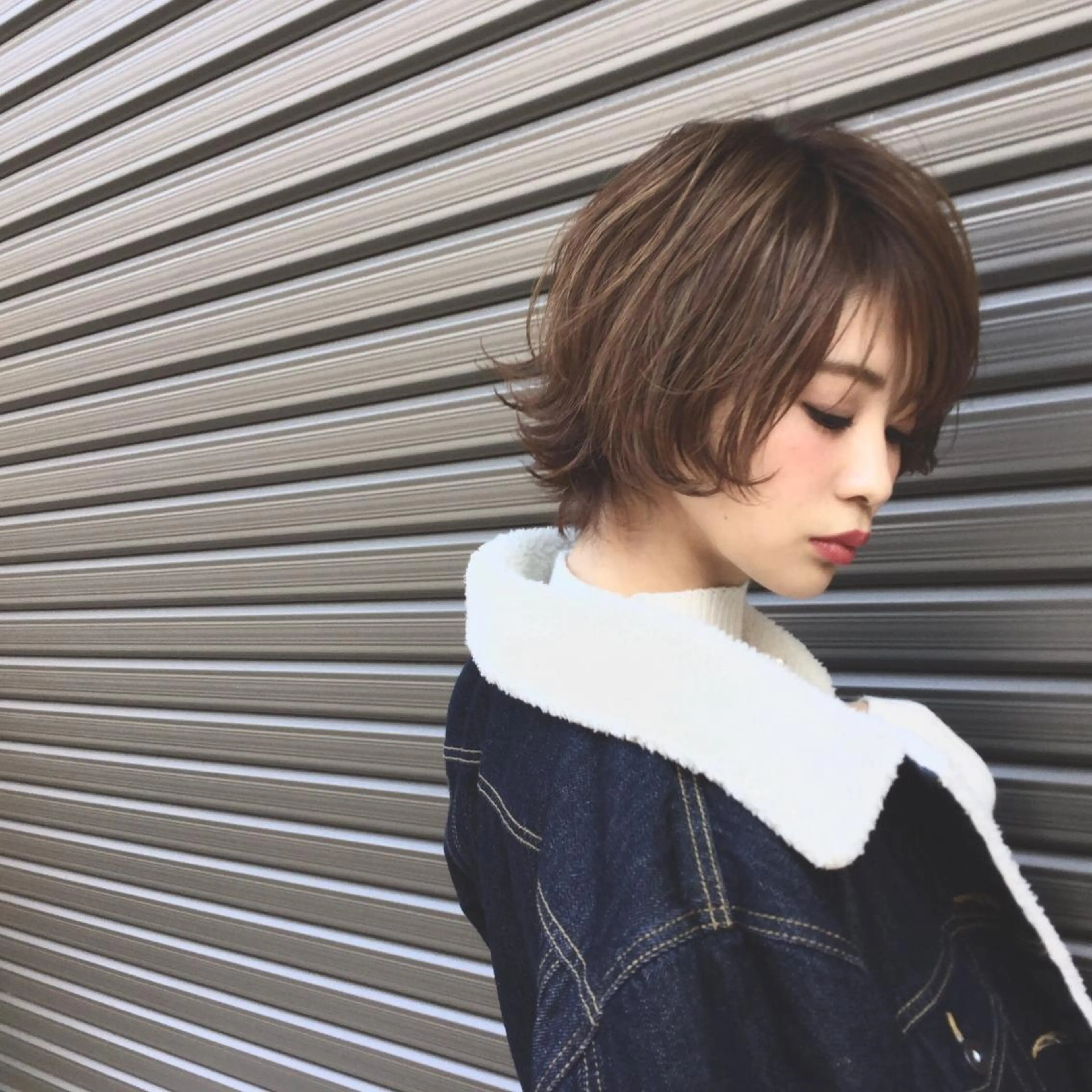 ショート ショートボブ ボブ ショートヘア 外ハネヘア Blue所属・透明感カラー 🫰🏻💗 高橋舞のその他イメージ