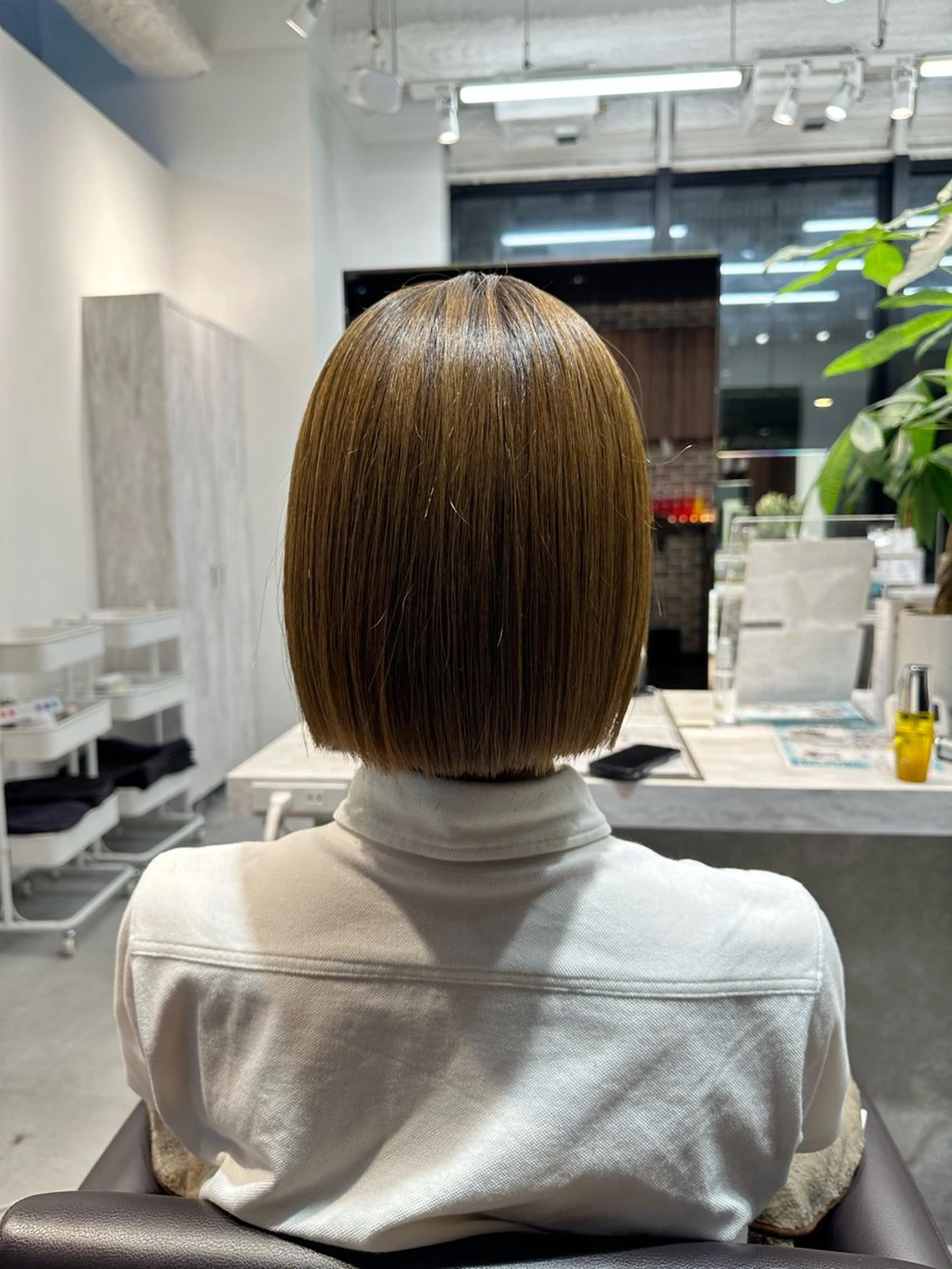 ミディアム 山﨑 燦人のヘアスタイル