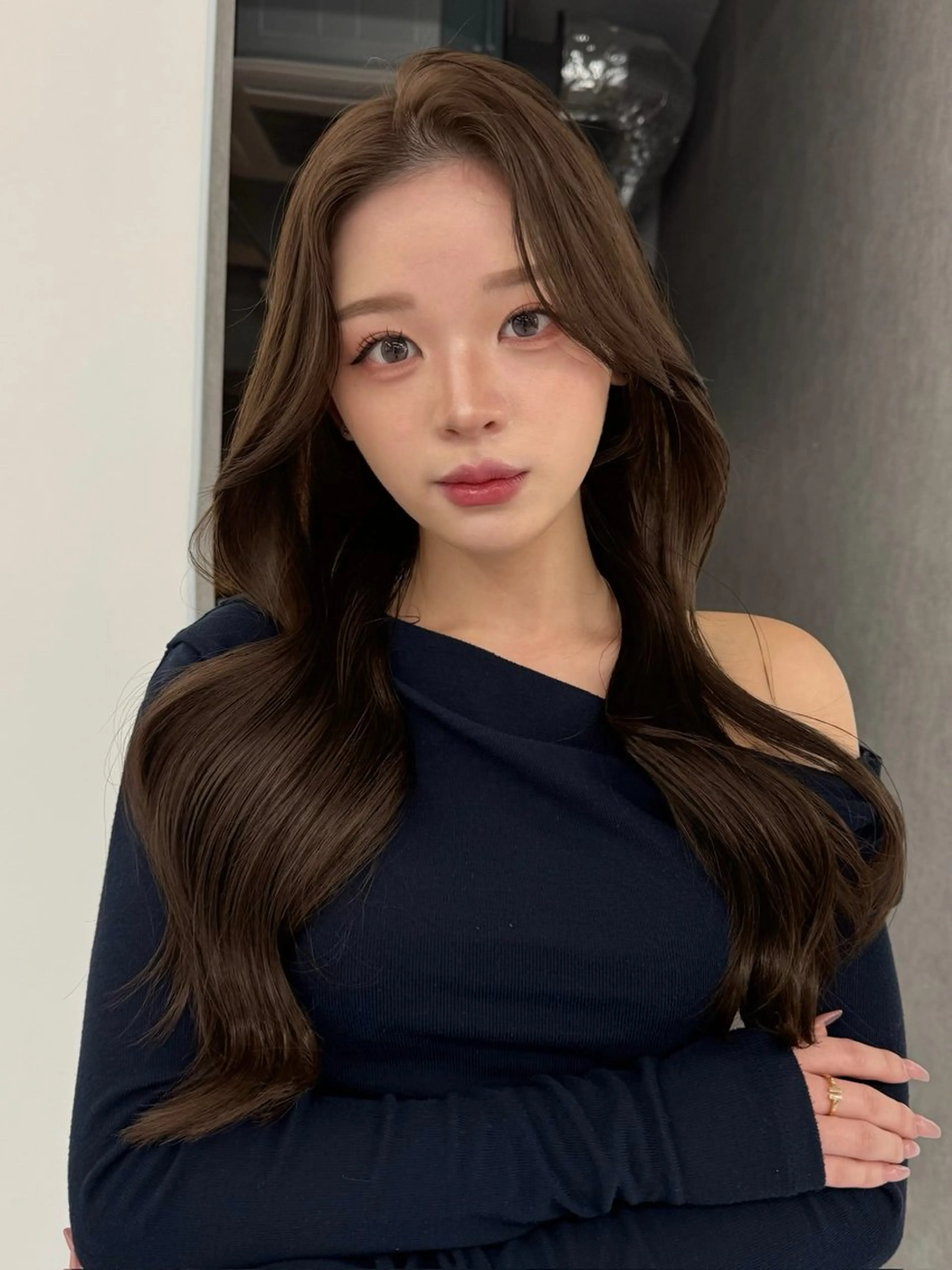 ロング カラー カット ヘアカラー トリートメント ヘアセット Rita/髪質改善 /透明感カラーのヘアスタイル