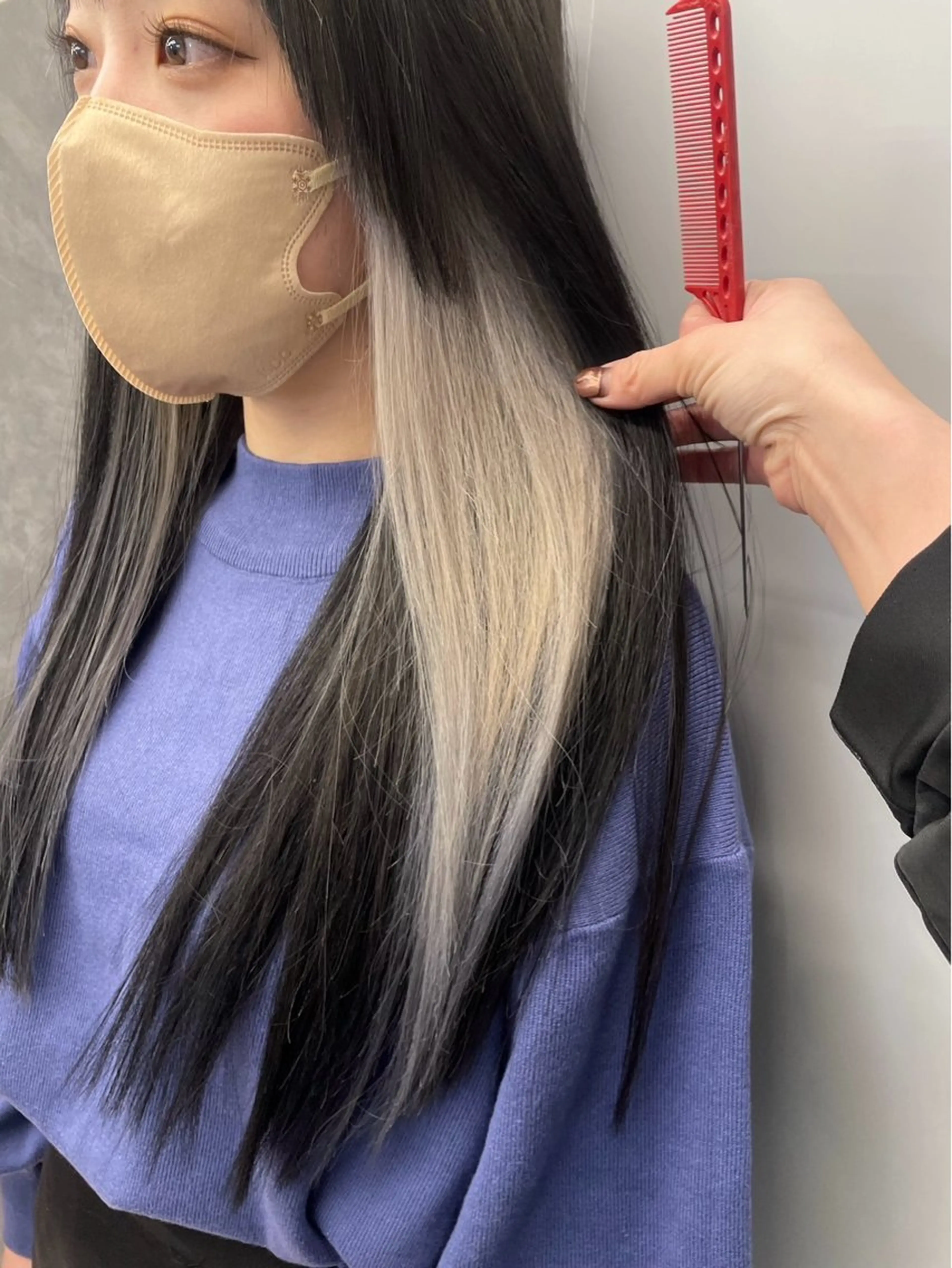 カラー ヘアカラー 小川 琉華のヘアスタイル