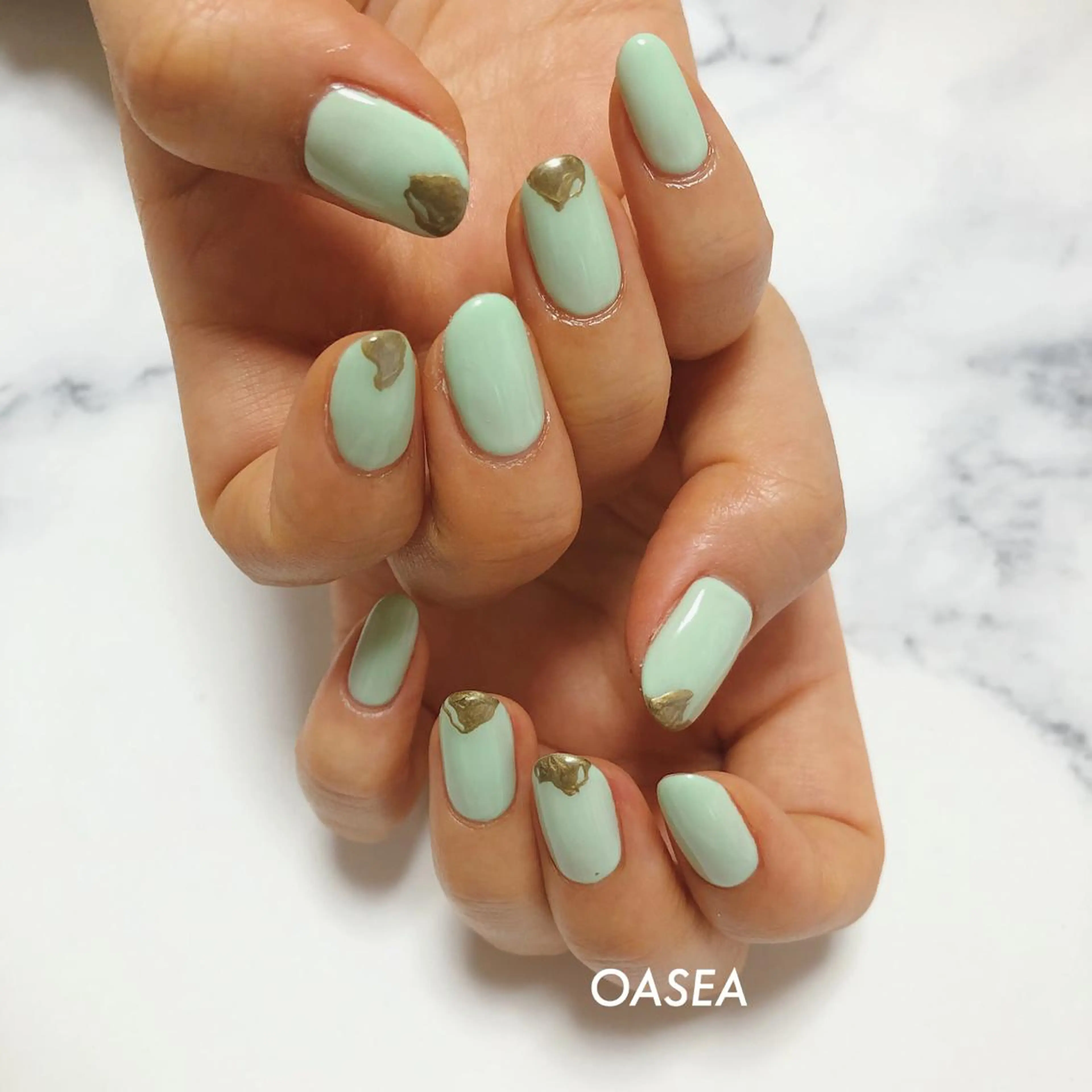 ネイル アートネイル ハンドネイル 🌞💜 KAORI 🌴のネイルデザイン