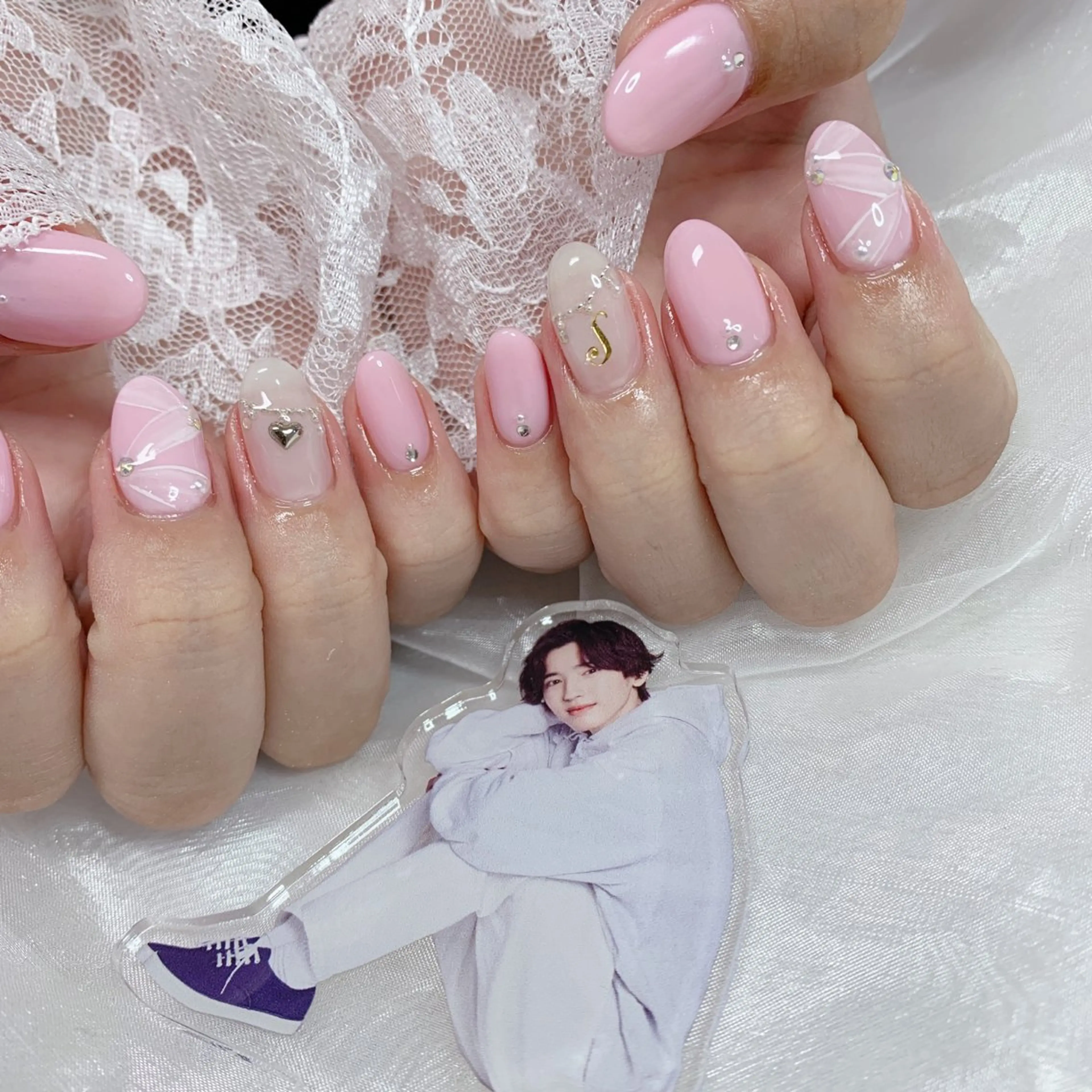 ネイル ハンドネイル La neige* yuki 🥯🍑のネイルデザイン