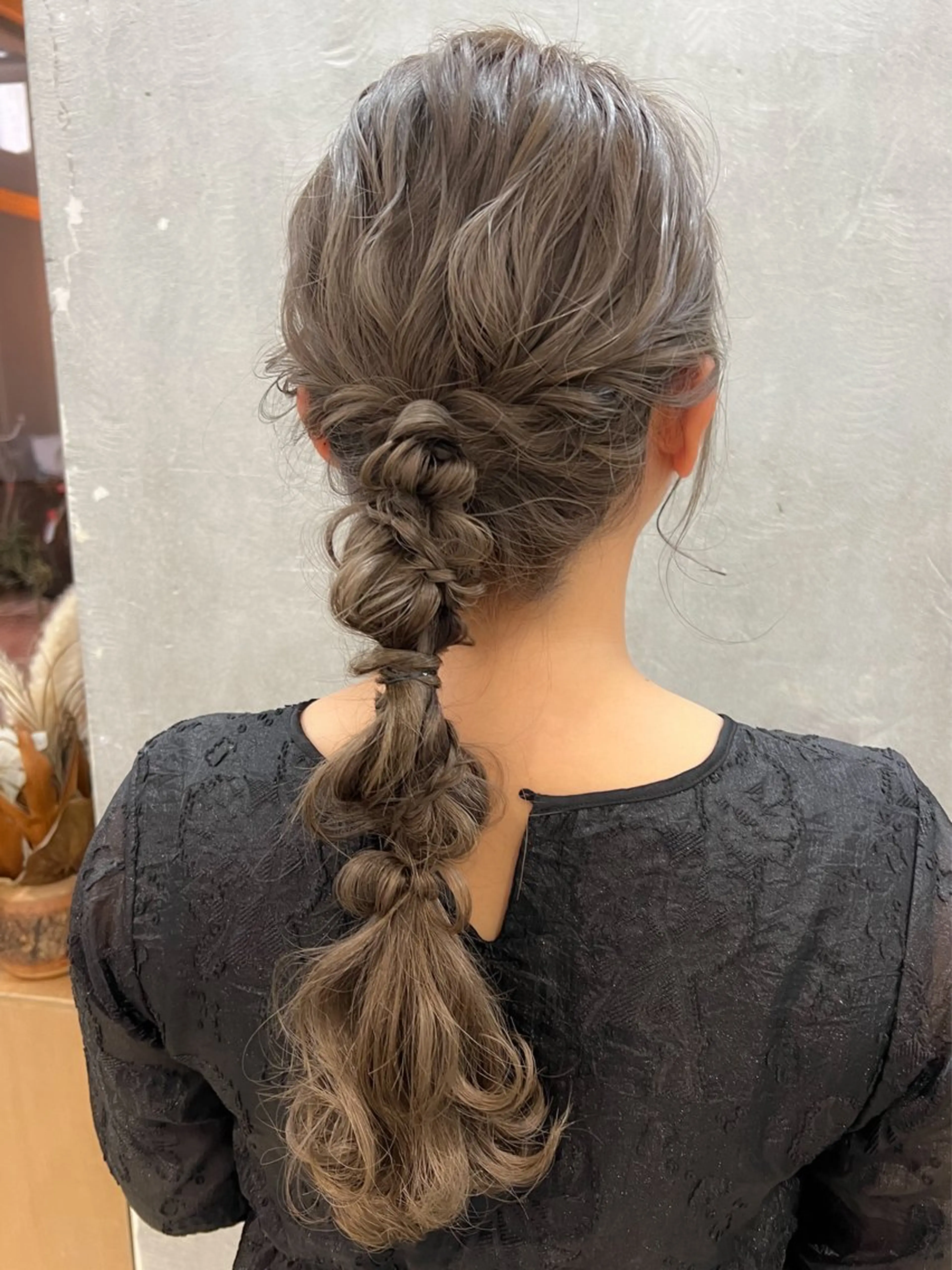 ロング ヘアアレンジ ヘアセット le'a所属・谷町/Le'a /竹原しおなのヘアスタイル