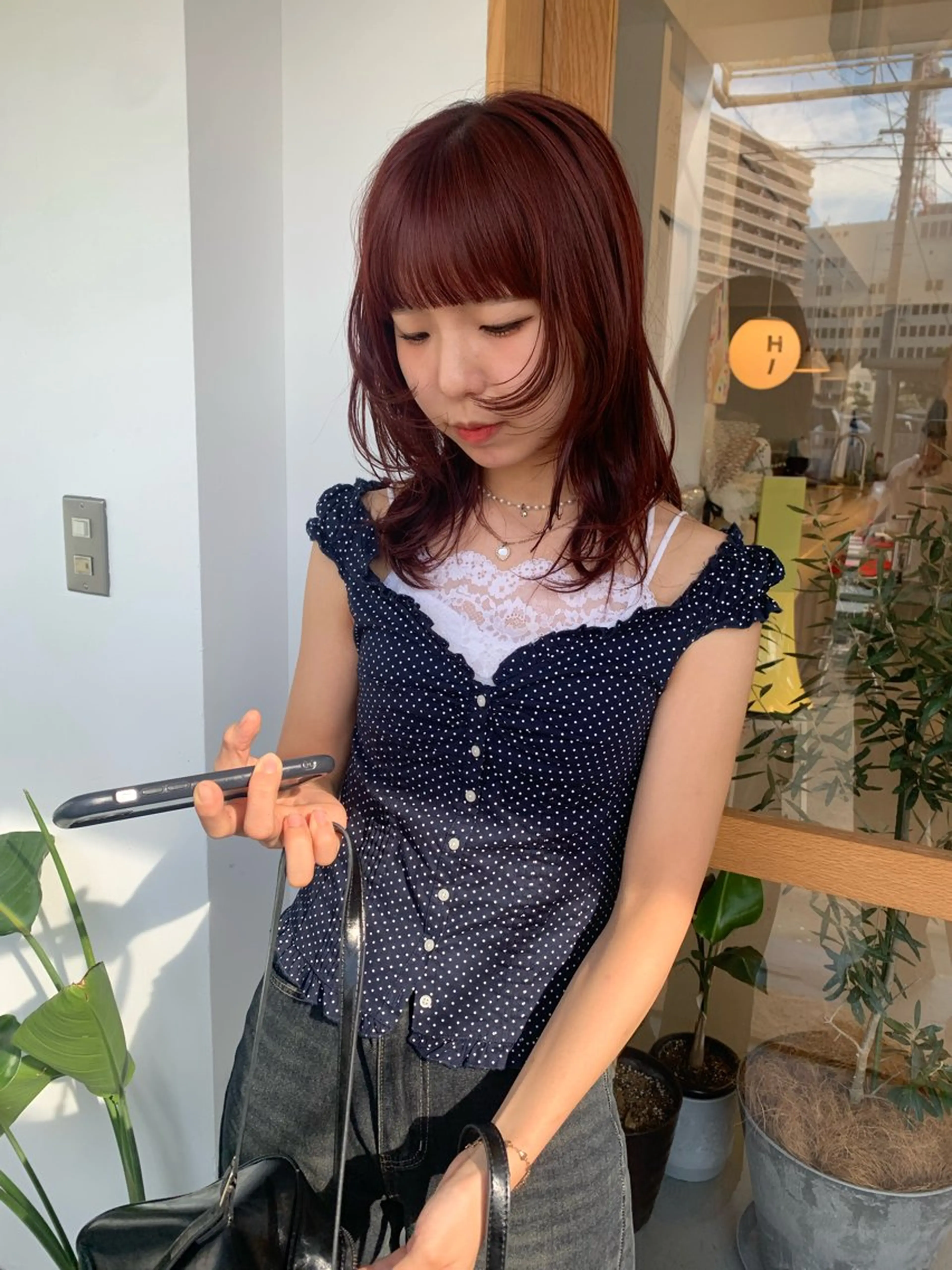 【30歳以下レディース】カット＋カラー¥14300の写真