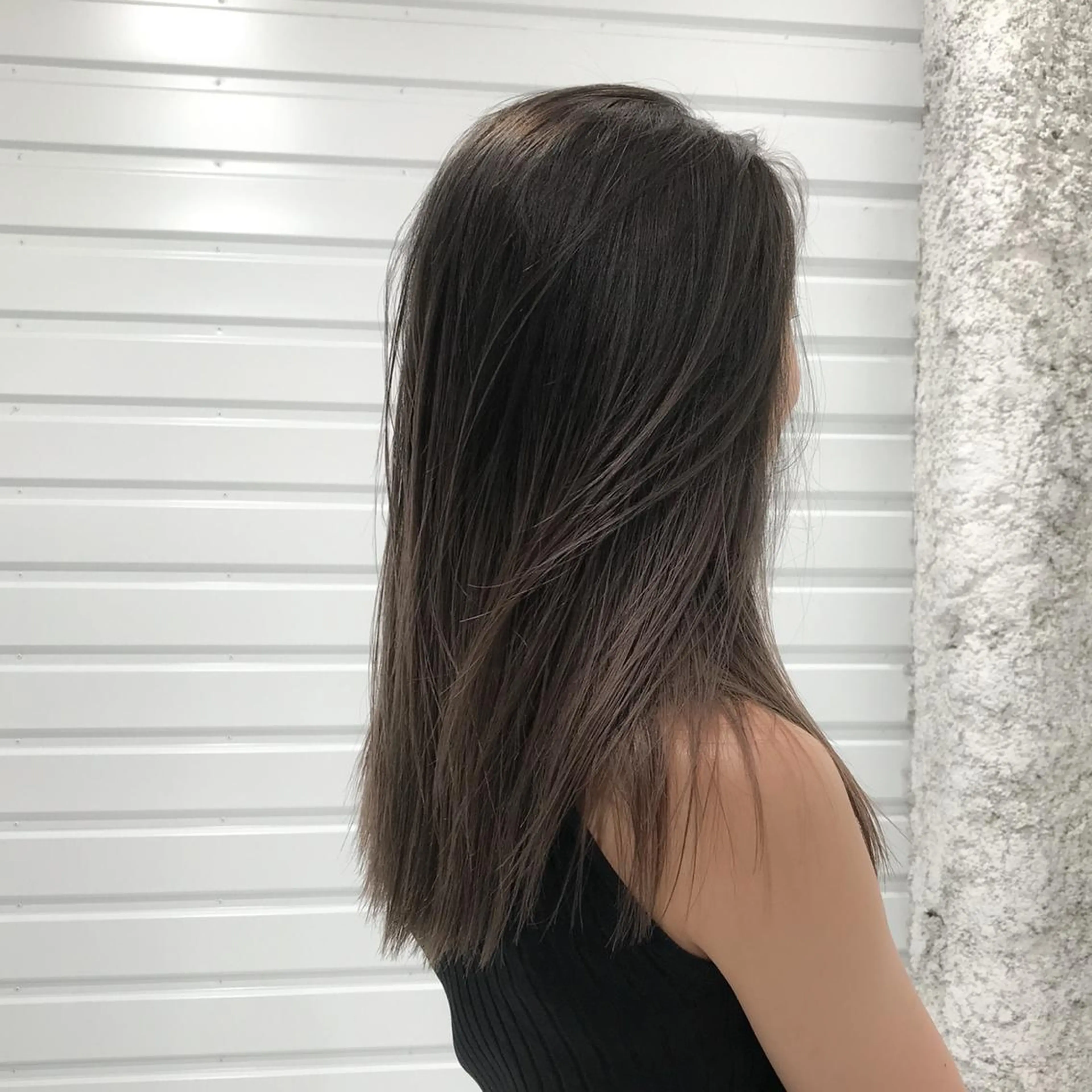 ロング カラー ヘアアレンジ ベージュカラー グラデーションカラー 特別モデル価格 タカシマイッセイのヘアスタイル