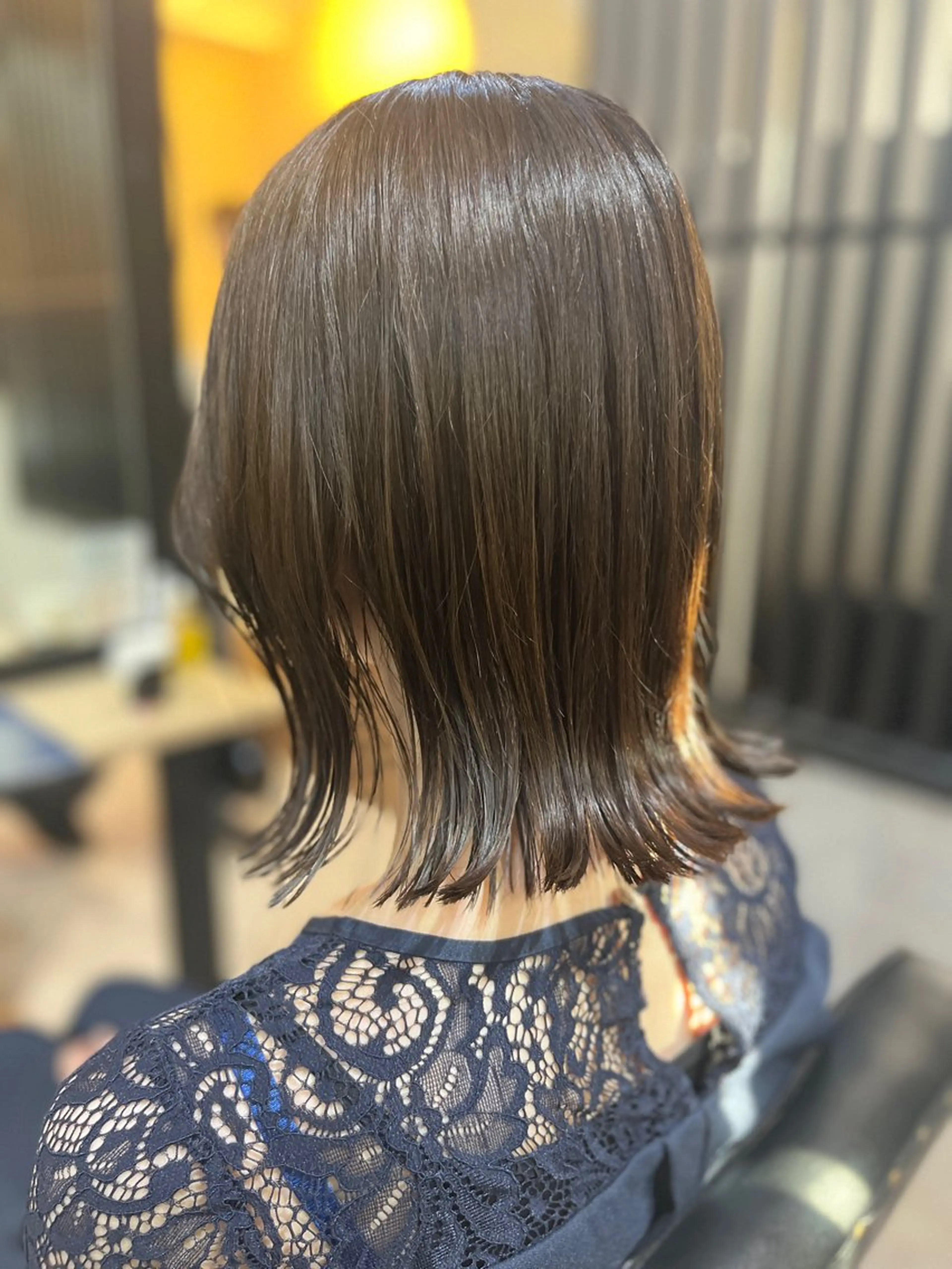 ミディアム 【ROSSO】 SHUHEIのヘアスタイル