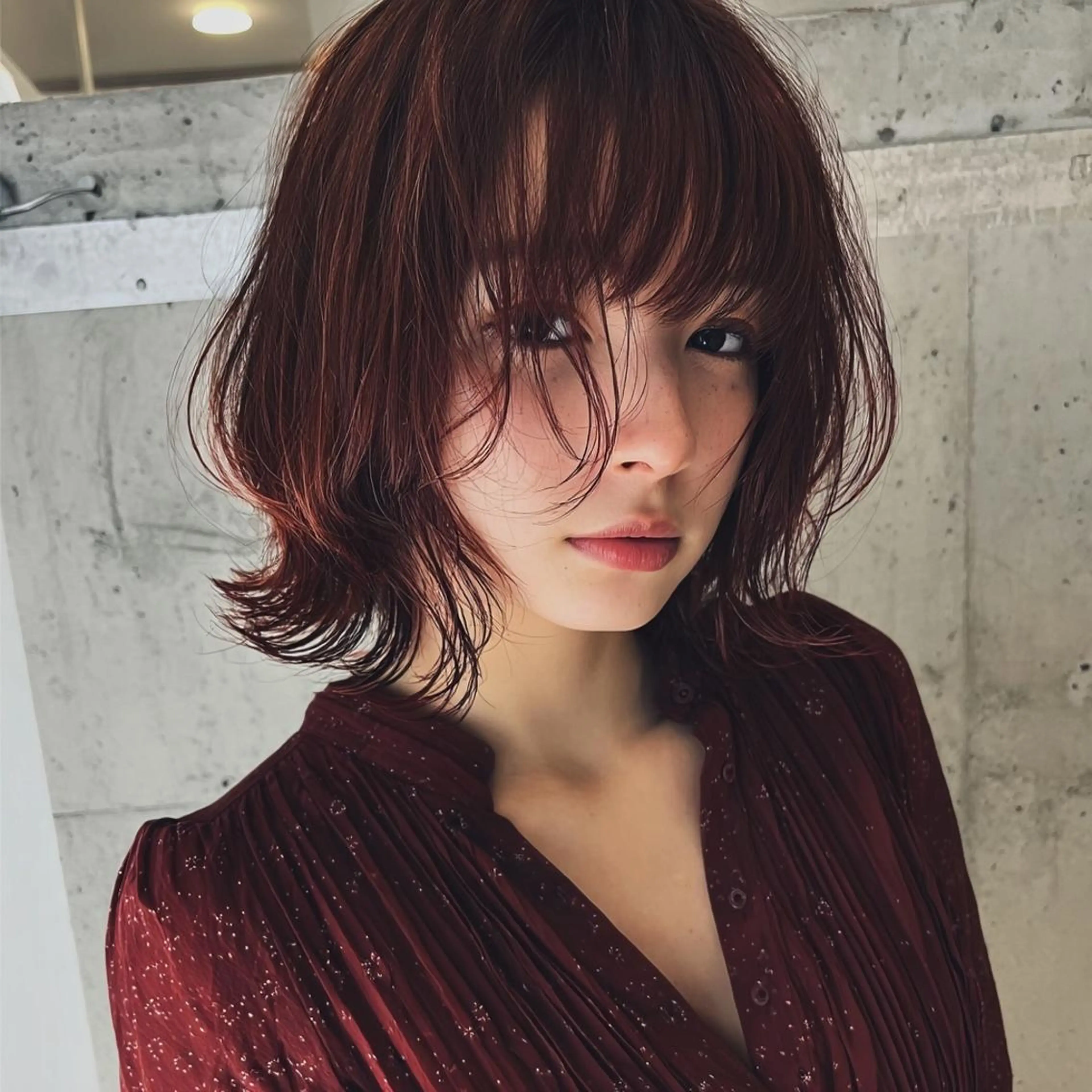 カラー ブリーチなし透明感 カラー✨横山 佳希のヘアスタイル