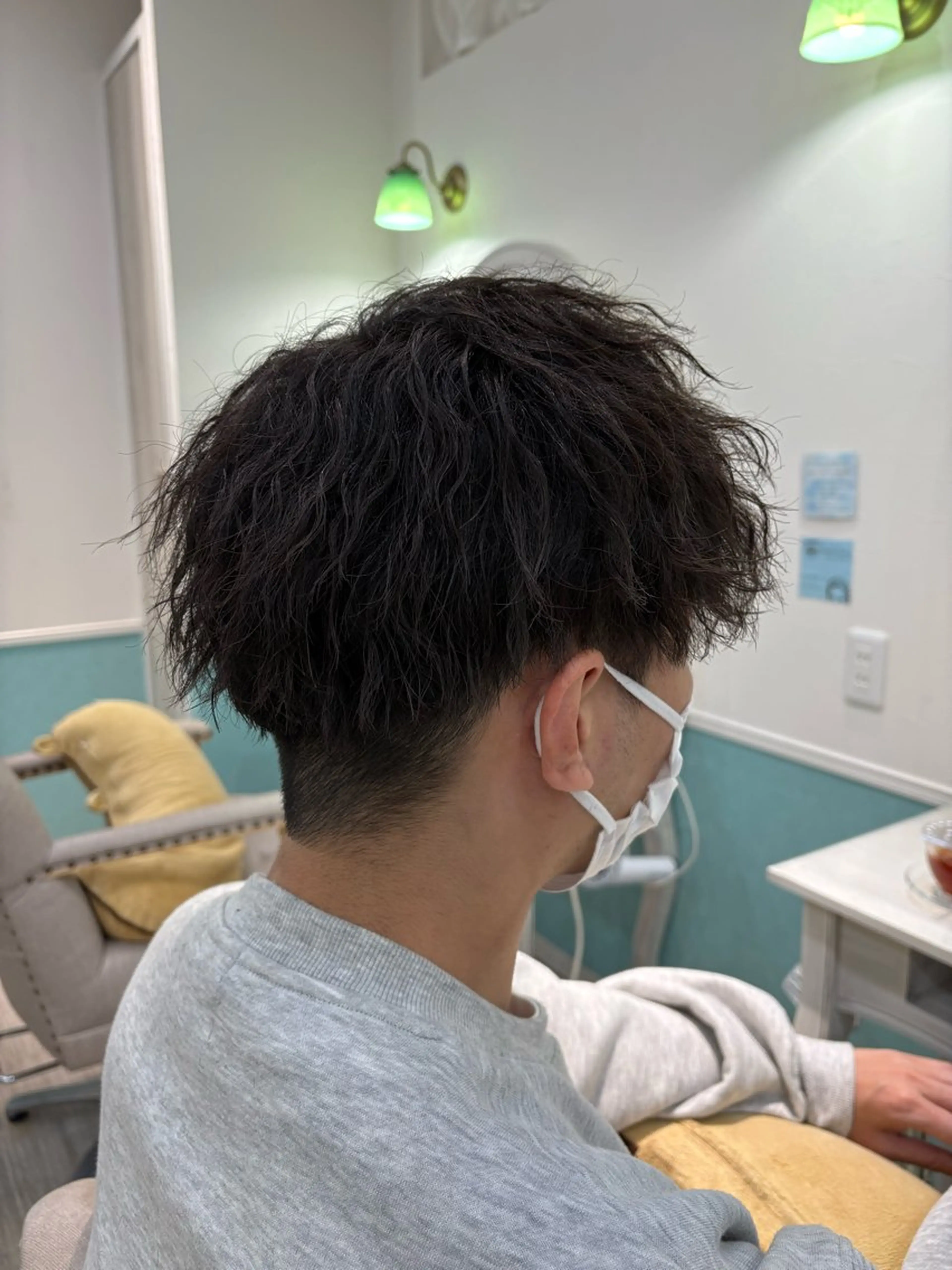 メンズ メンズ韓国風 マッシュ メンズパーマ 【メンズ専門】 髙橋琉偉のヘアスタイル