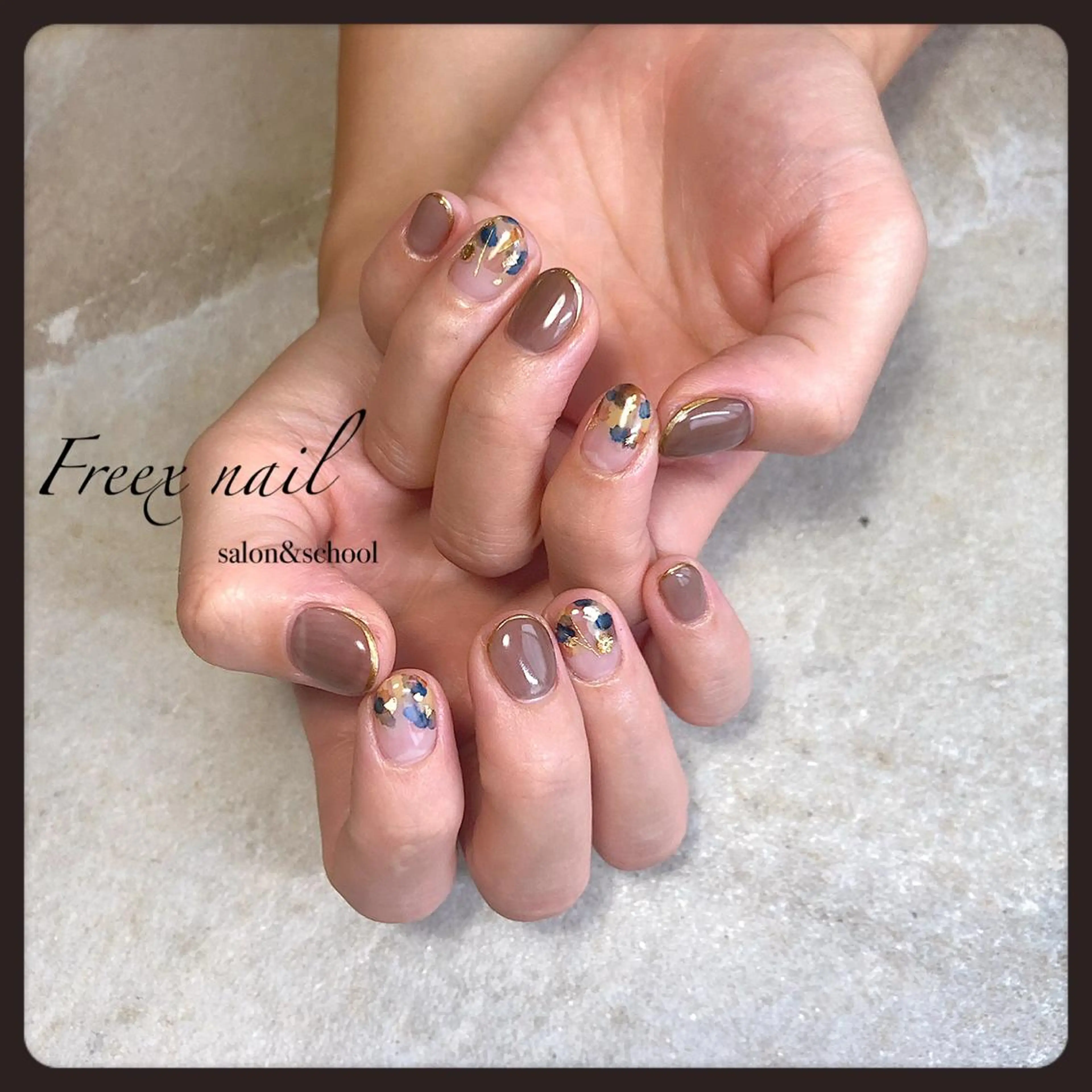 ネイル Freex nail所属・freex nail /ニュアンス/個性派のネイルデザイン